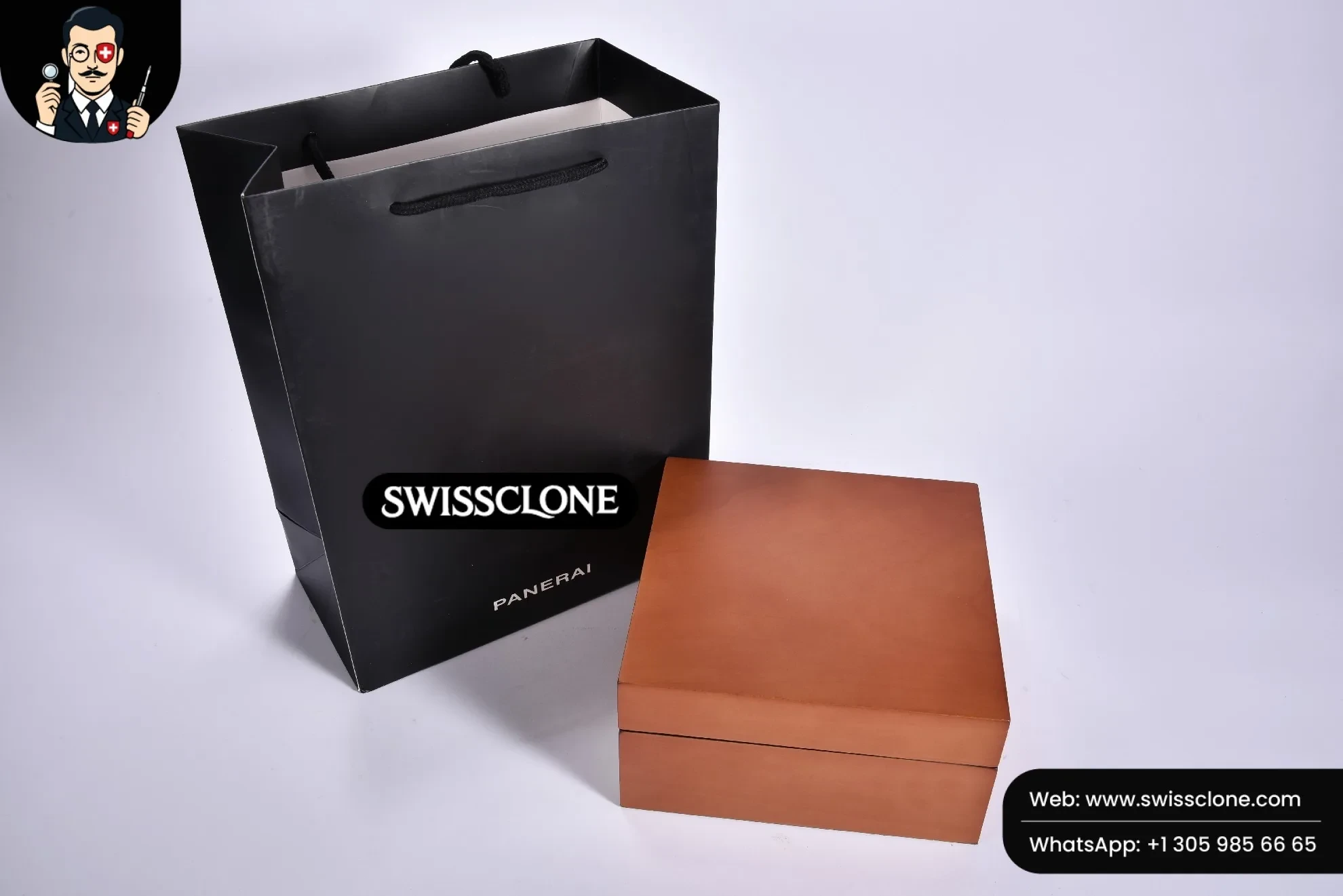 Panerai Wooden Box And Papers