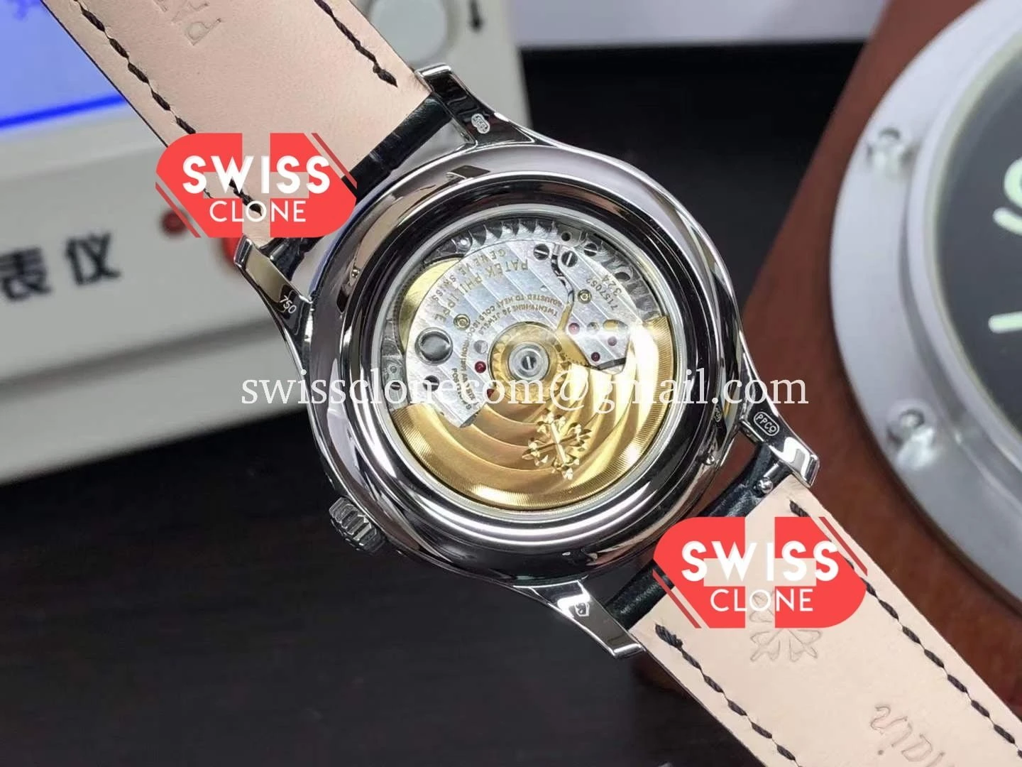 Patek Philippe 5205 001 Grey Dial Complications MoonPhase 1:1 Super Clone - On-Wrist Presence View