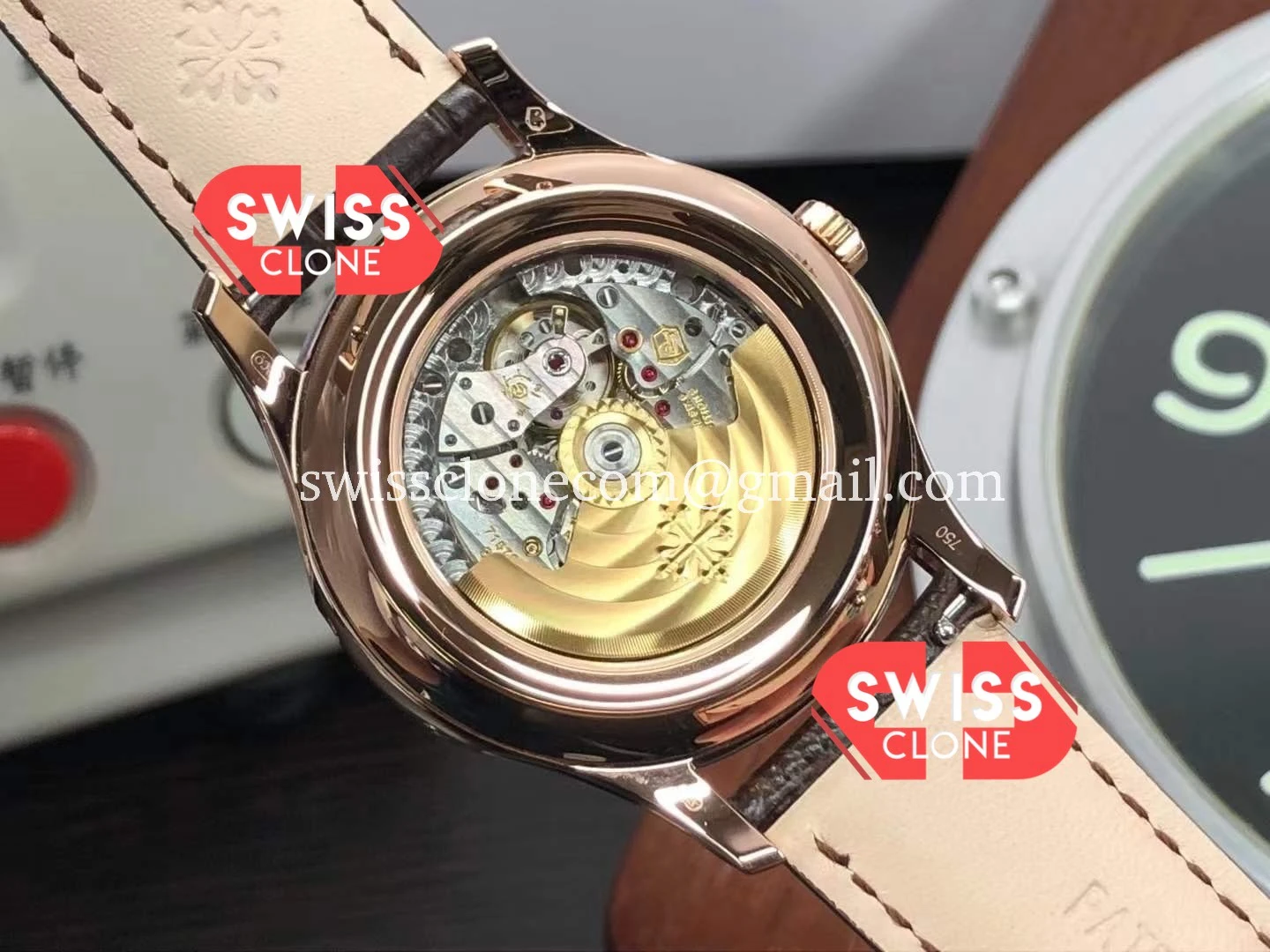 Patek Philippe 5205R 001 Complications MoonPhase White Dial 1:1 Super Clone - Lateral Case Thickness Profile