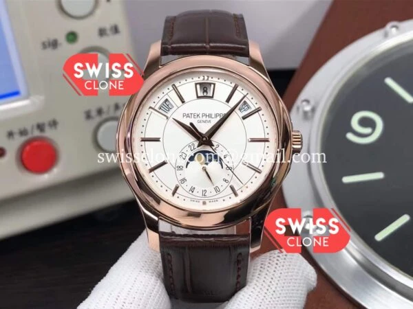 Patek Philippe 5205R-001 Complications MoonPhase White Dial