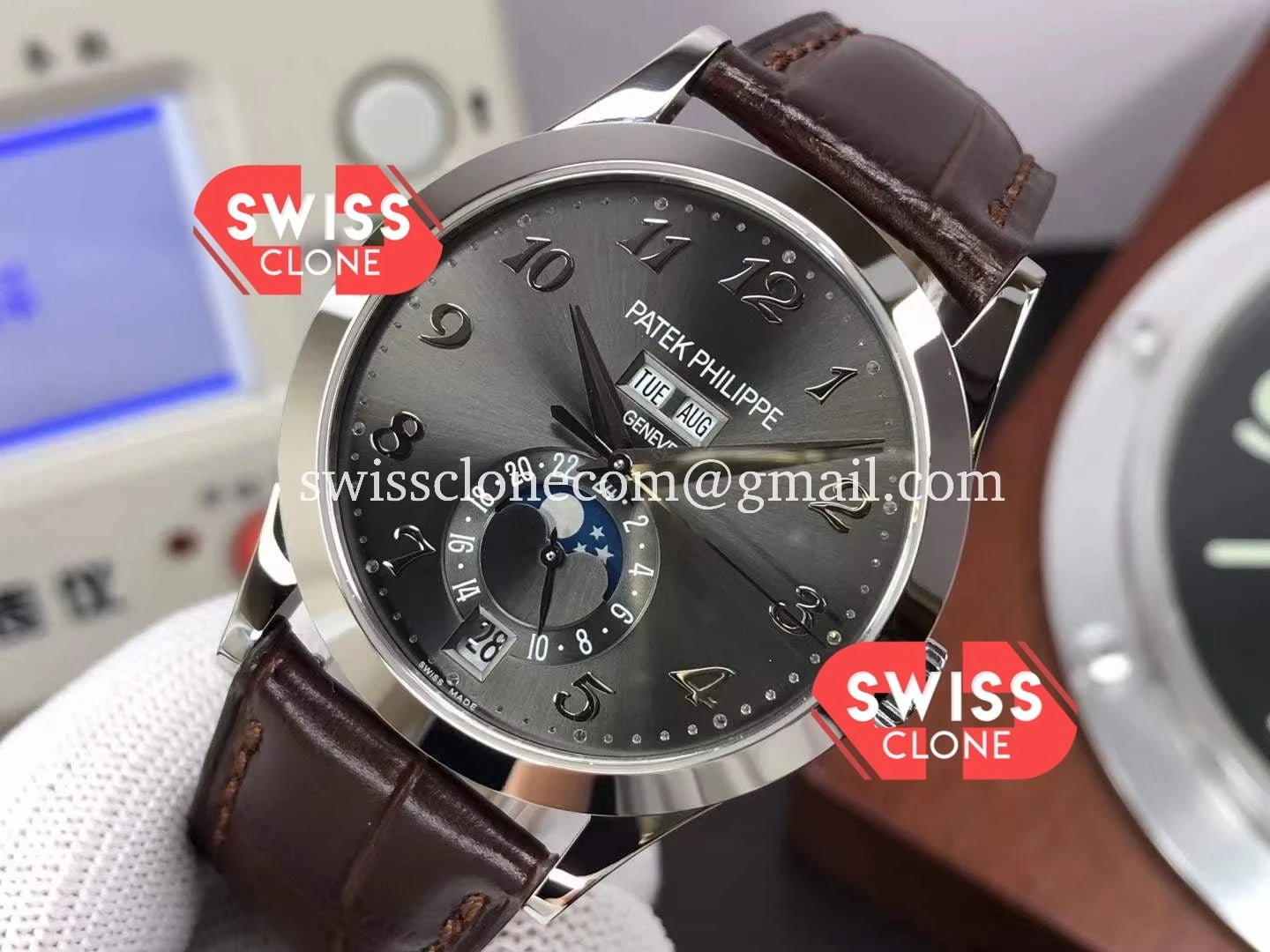 Patek Philippe Annual Calendar 5396 012 Complications Grey 1:1 Super Clone - Clasp & Bracelet Finishing