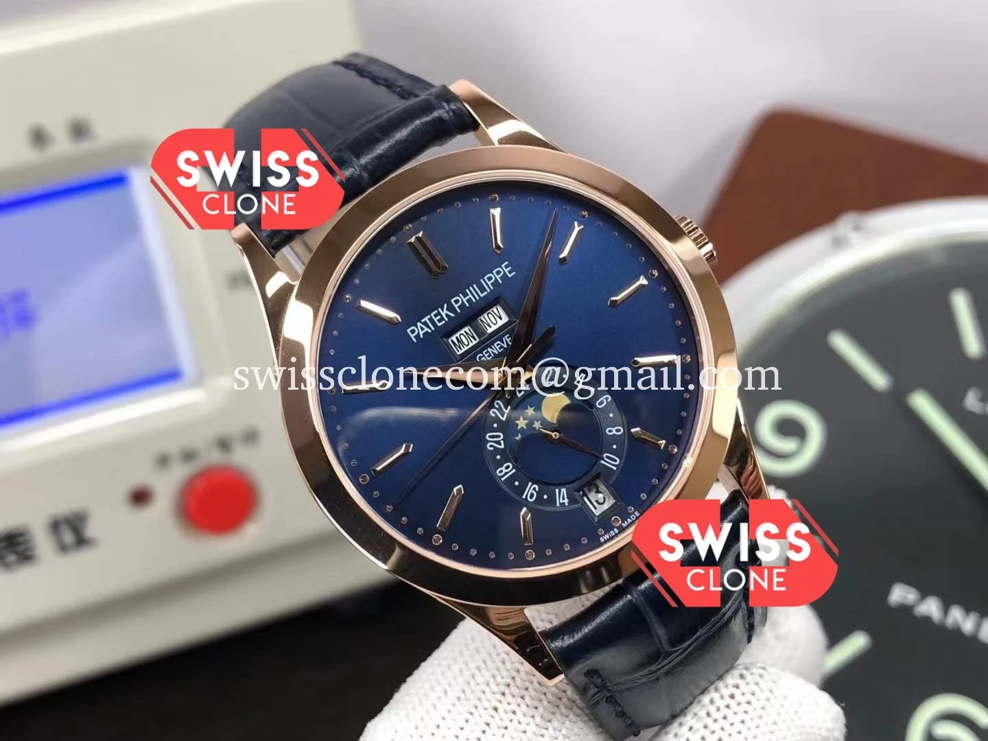 Patek Philippe Annual Calendar 5396R 012 1:1 Super Clone - Dial Macro Close-Up