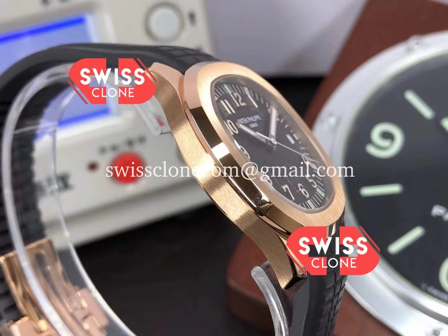 Patek Philippe Aquanaut 5167 001 904L Rose 1:1 Super Clone - Clasp & Bracelet Finishing