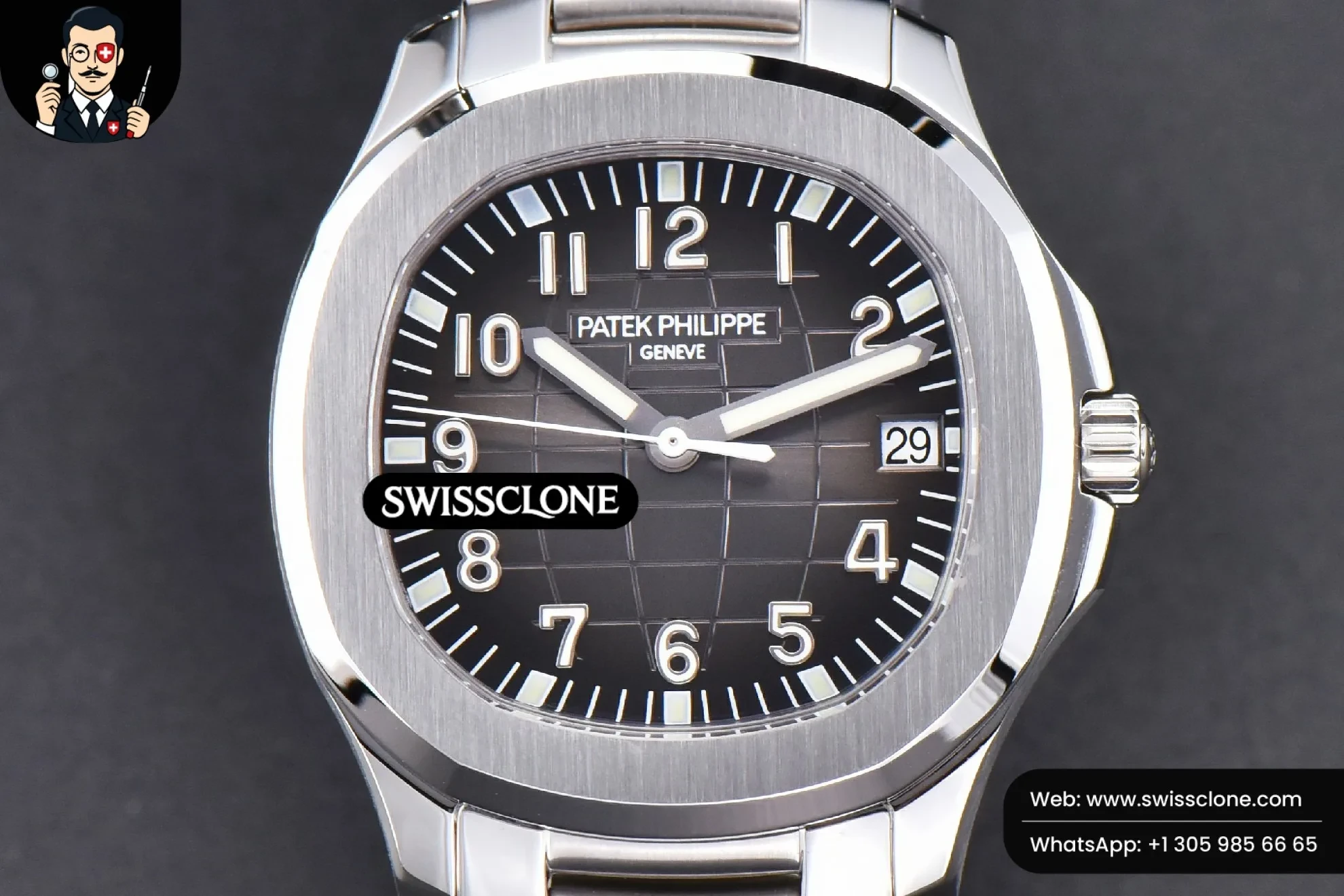 Patek Philippe Aquanaut 5167 40mm 3KF Black Dial