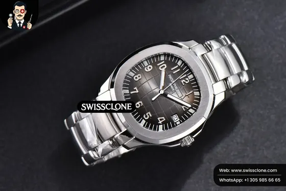 Patek Philippe Aquanaut 5167 40mm 3KF Black Dial 3K Factory 1:1 Super Clone - Bezel & Case Profile