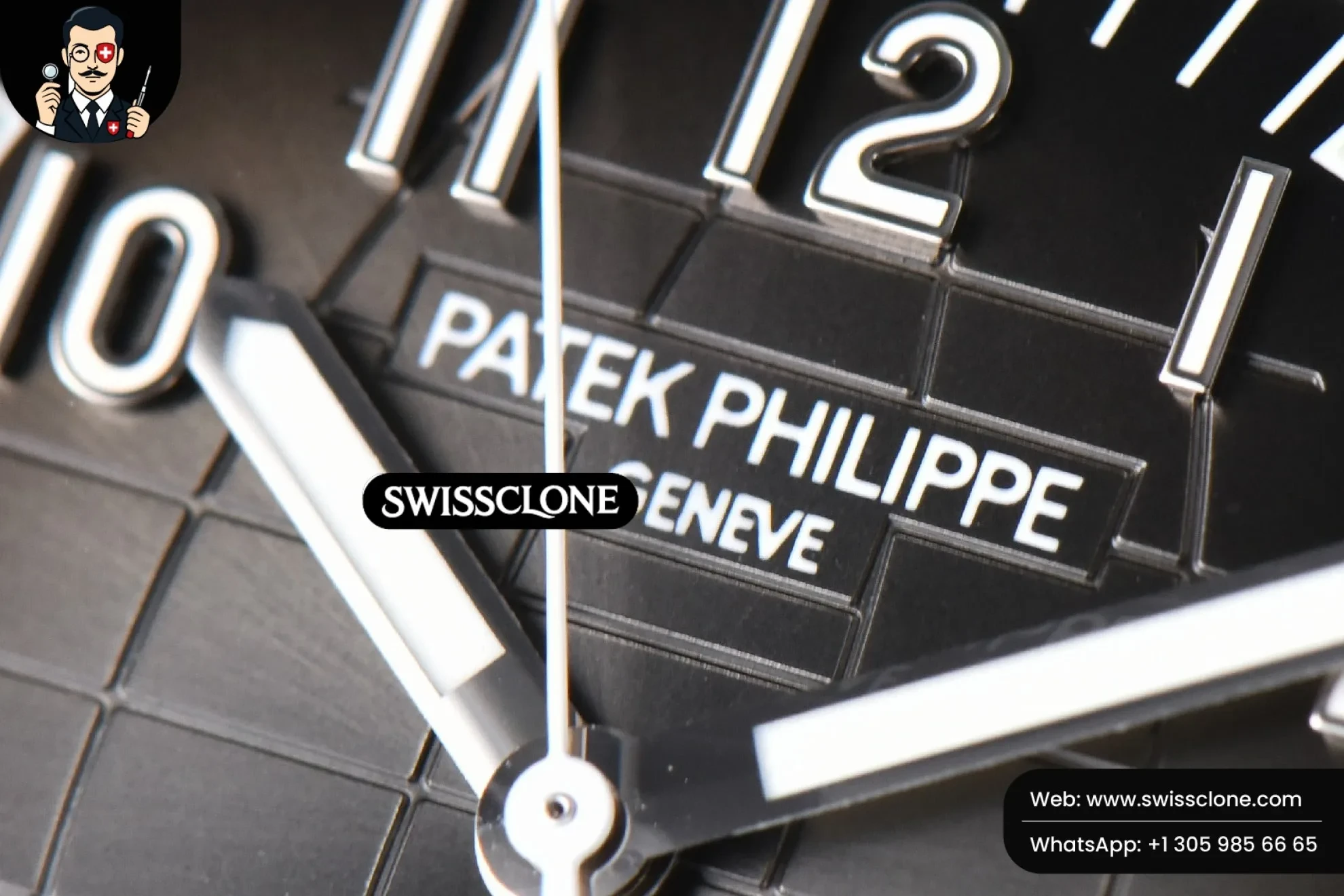 Patek Philippe Aquanaut 5167 40mm 3KF Black Dial Black Rubber 3K Factory 1:1 Super Clone - Clasp & Bracelet Finishing