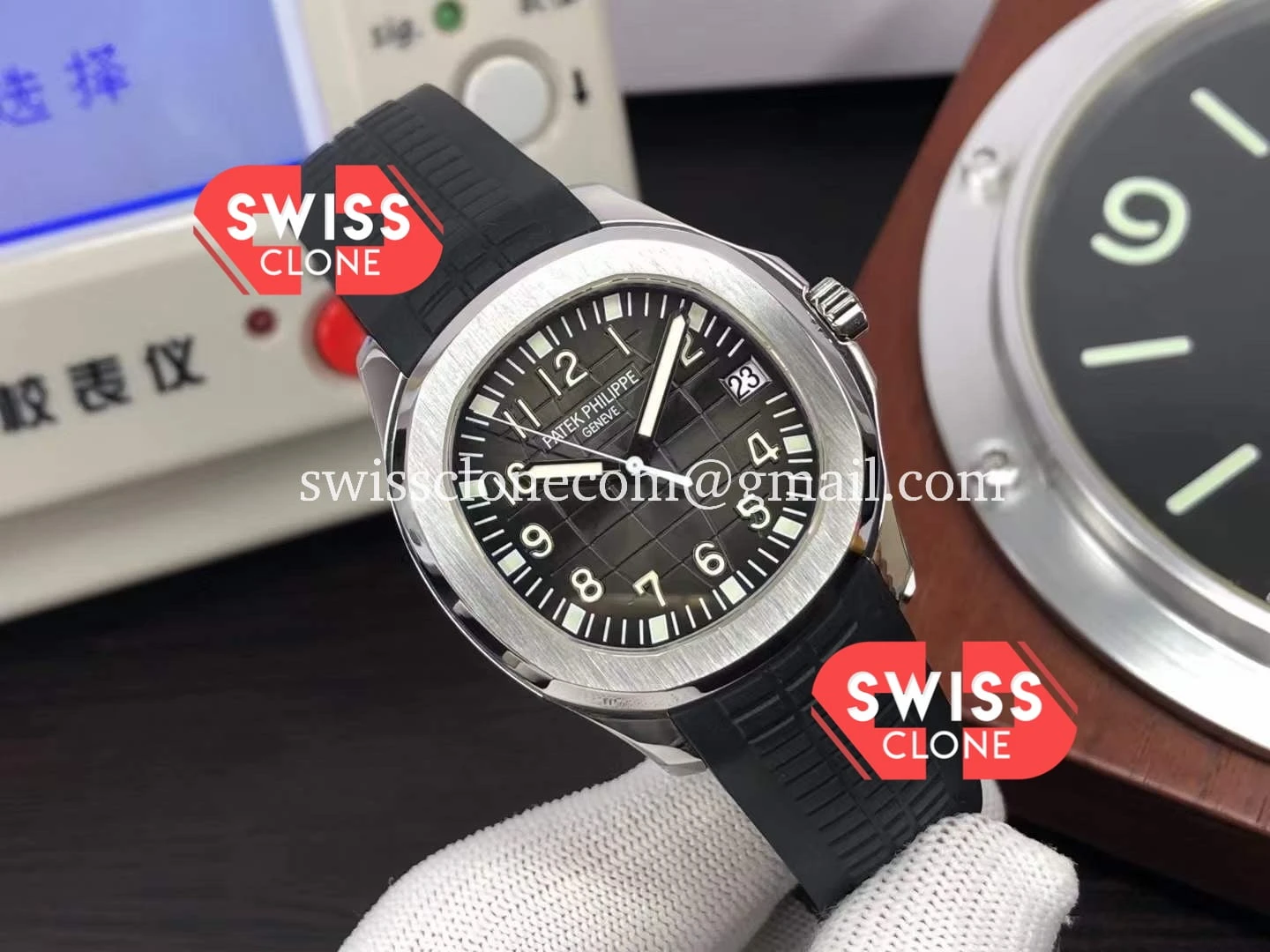 Patek Philippe Aquanaut 5167A 001 904L 1:1 Super Clone - Dial Macro Close-Up