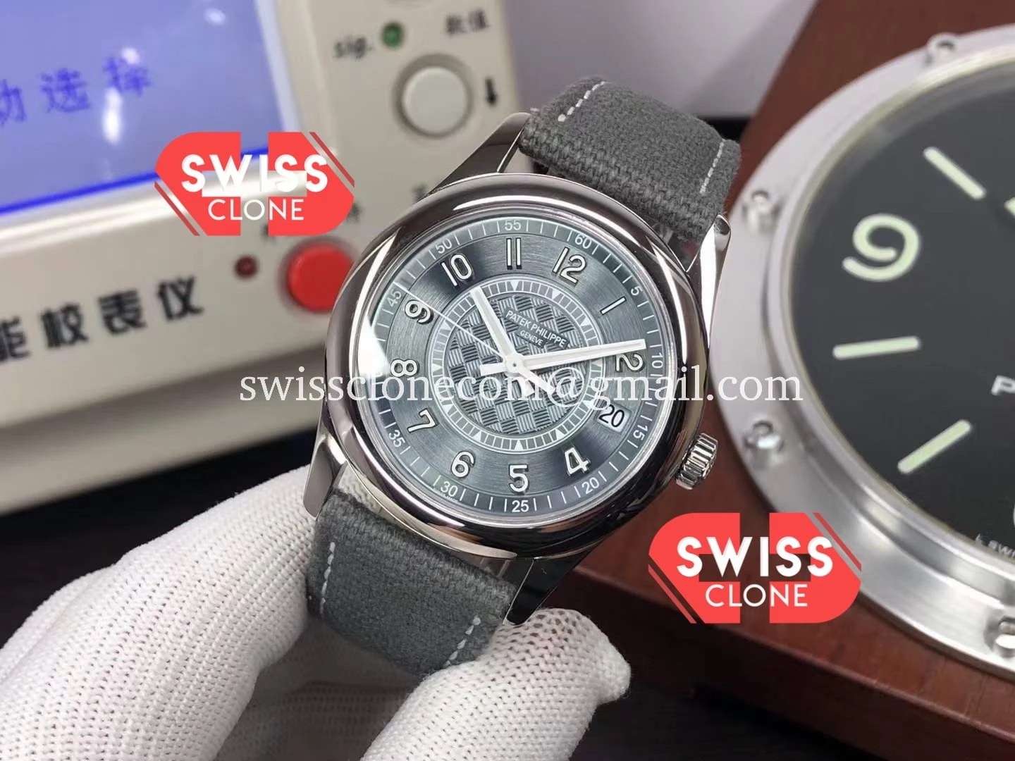 Patek Philippe Calatrava Steel 6007A 1:1 Super Clone - Bezel & Case Profile