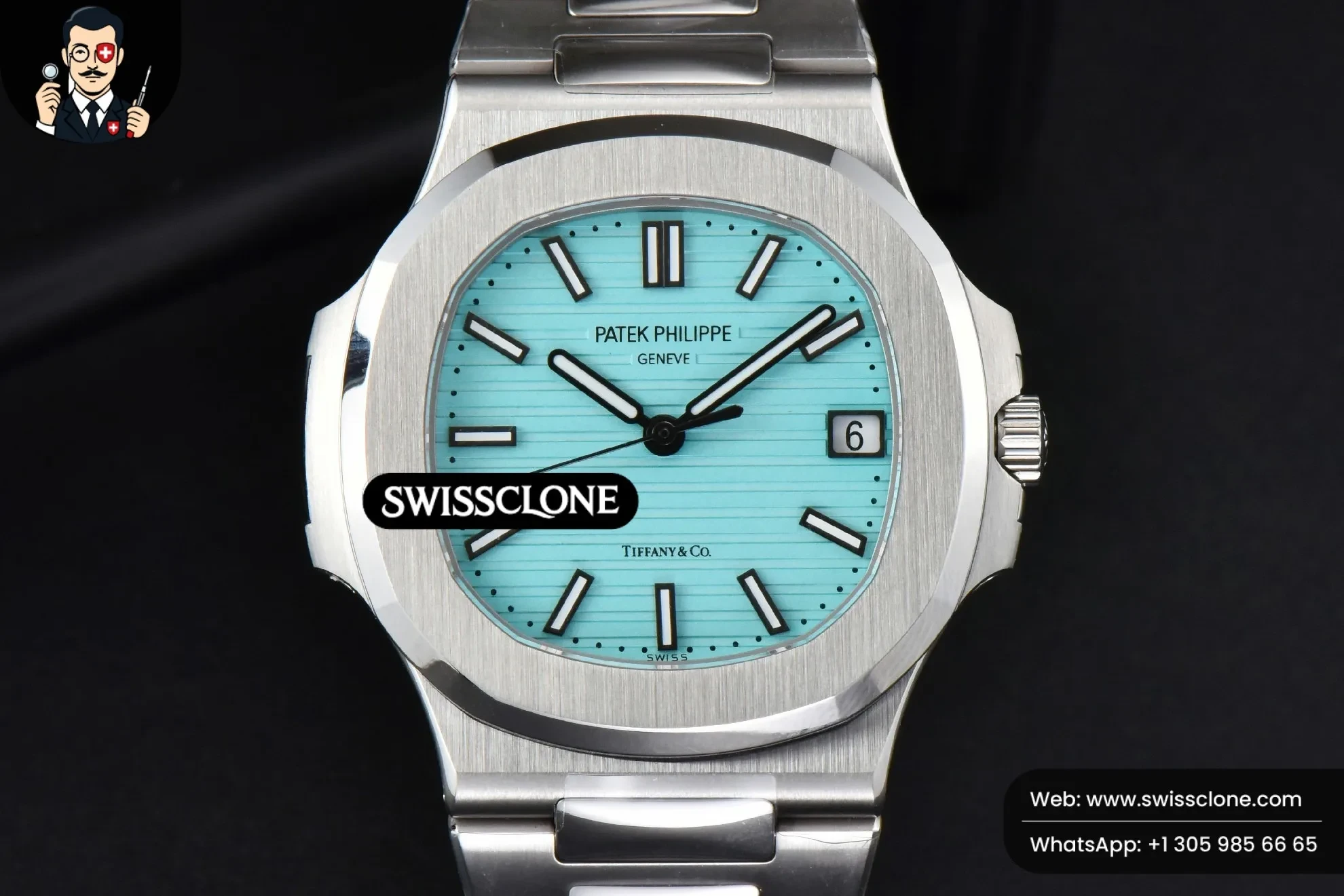 Patek Philippe Nautilus 5711 3KF 40mm Tiffany Blue Dial A324CS