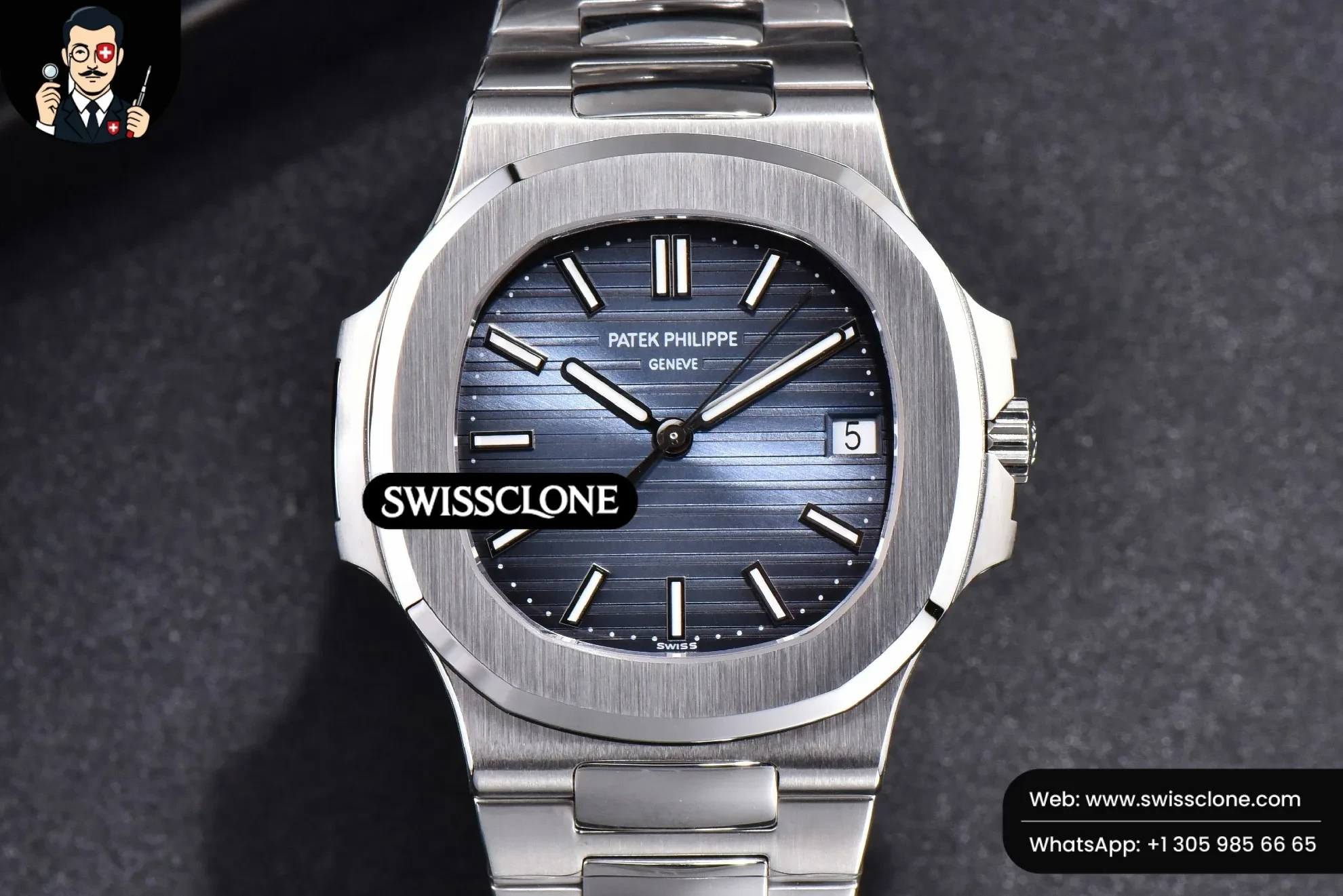 Patek Philippe Nautilus 5711 40mm 3KF Blue Dial