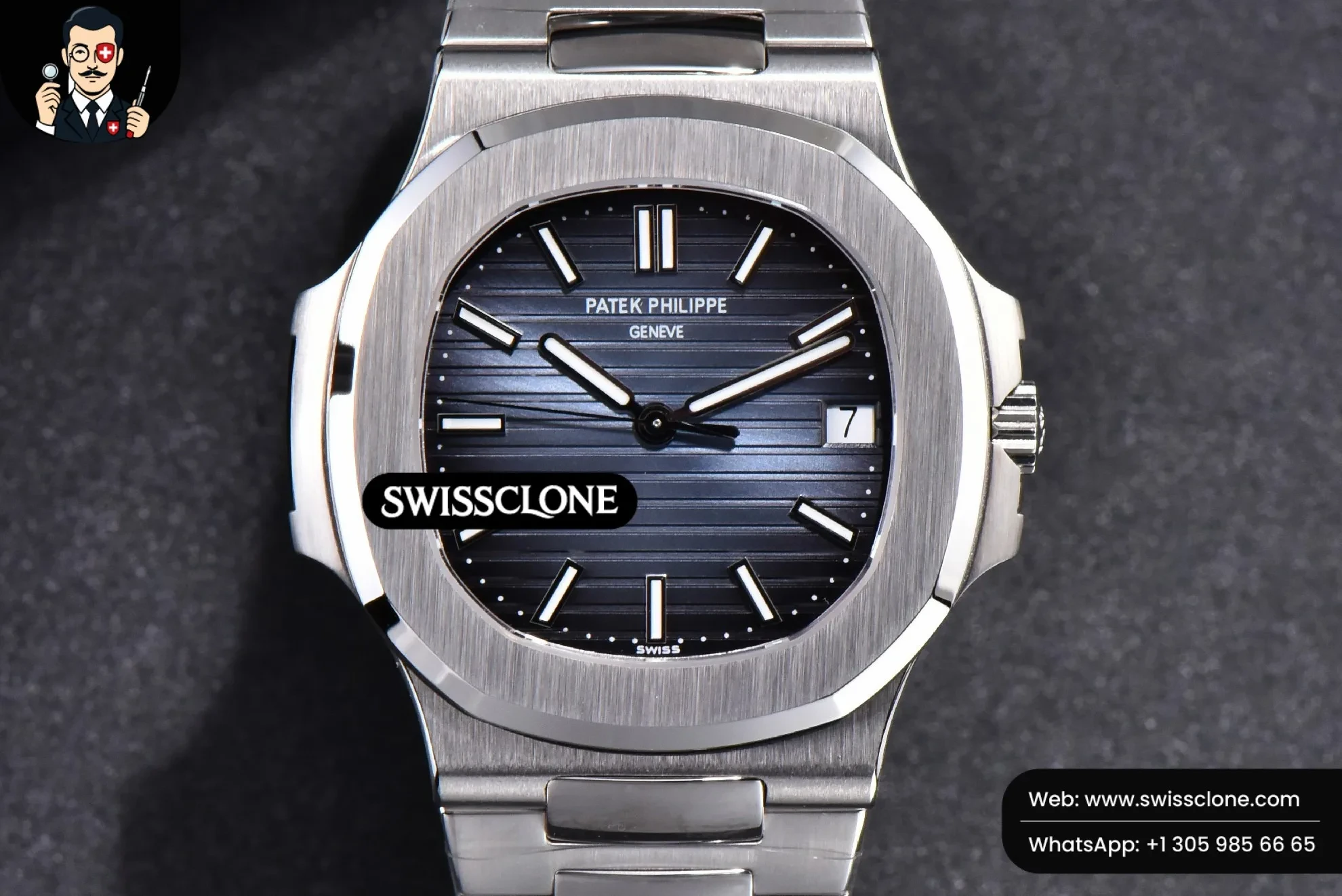 Patek Philippe Nautilus 5711 40mm 3KF Blue Dial