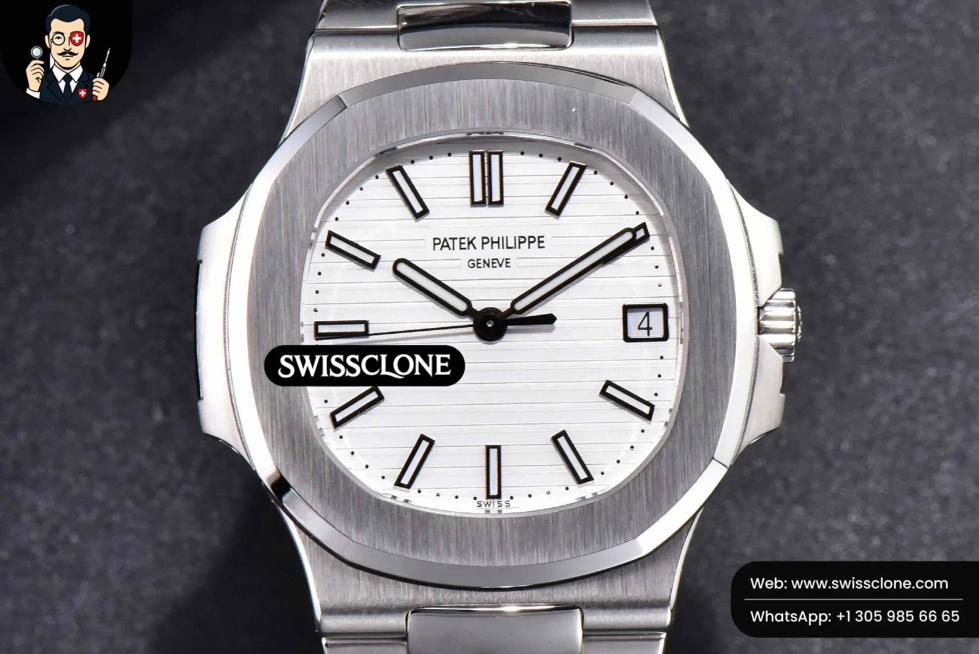 Patek Philippe Nautilus 5711 40mm 3KF White Dial