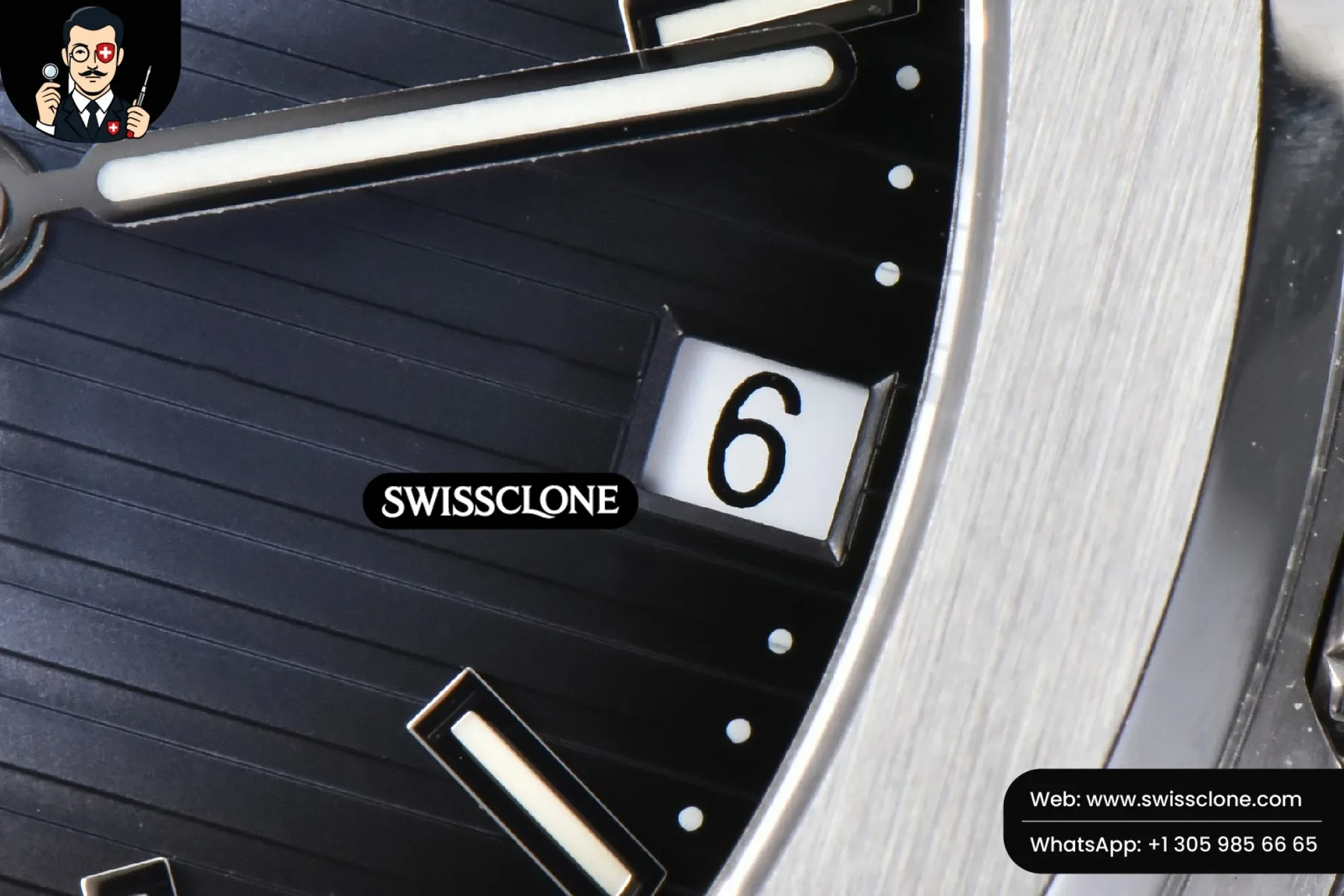 Patek Philippe Nautilus 5711 40mm Blue Dial Blue Rubber A324SC 1:1 Super Clone - On-Wrist Presence View