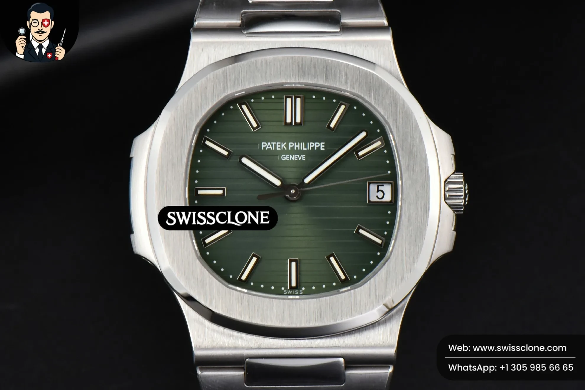 Patek Philippe Nautilus 5711 40mm Green Dial A324SC