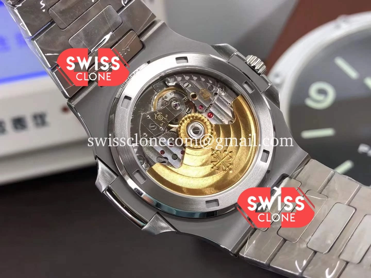 Patek Philippe Nautilus 5711 Blue Dial 1:1 Super Clone - Lateral Case Thickness Profile