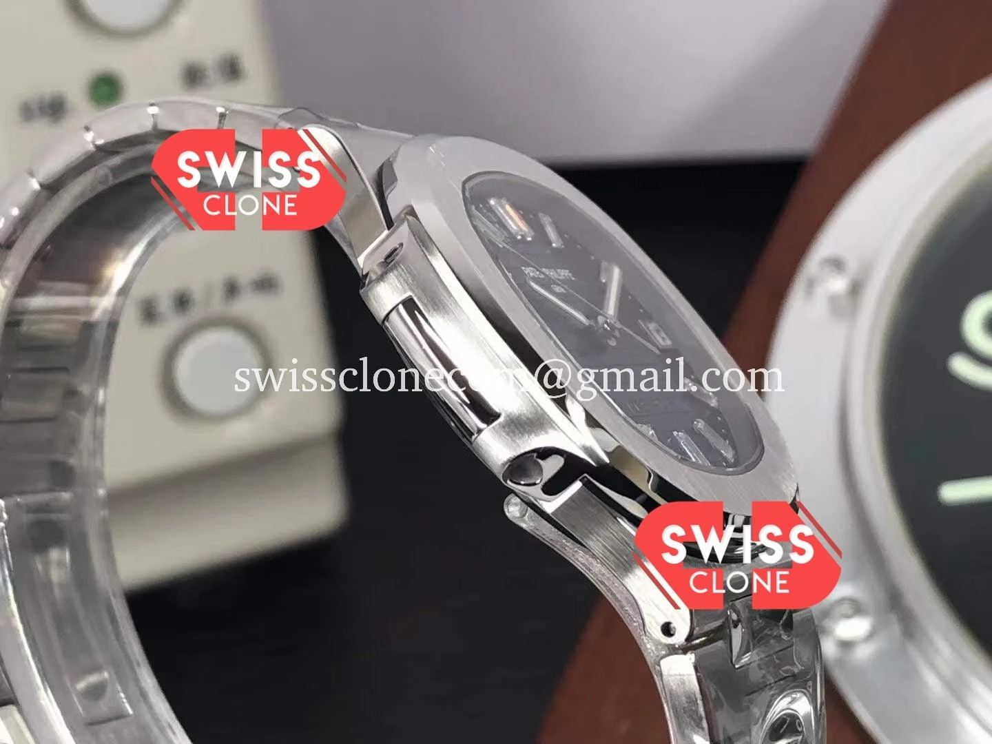 Patek Philippe Nautilus 5711 Blue Dial 50th Anniverasy 1:1 Super Clone - Caseback & Cloned Calibre Movement