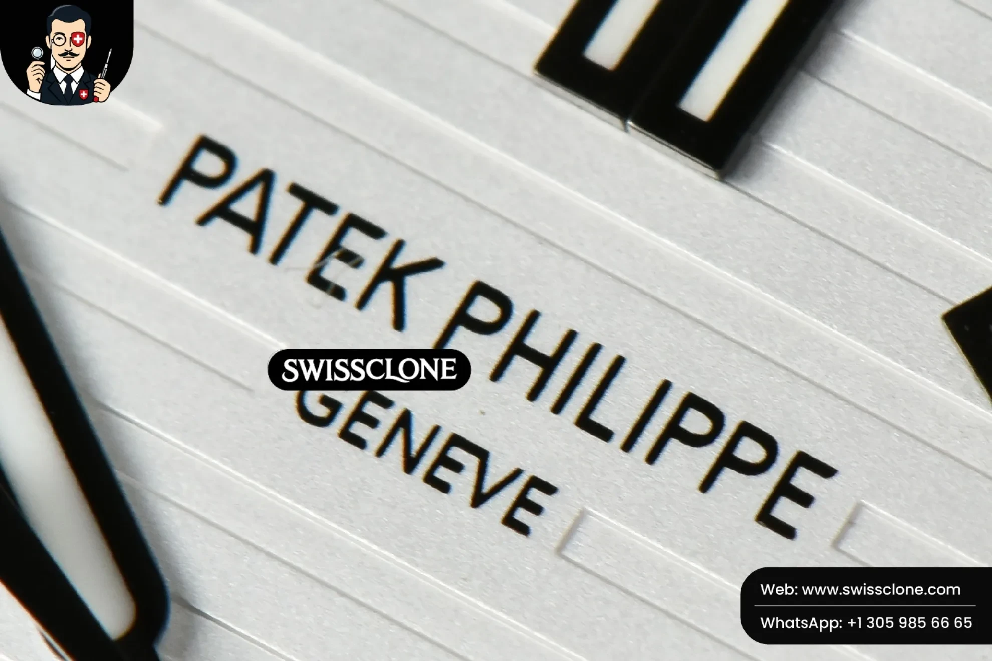 Patek Philippe Nautilus 5711 PVD All Black 40mm White Textured Dial PVD 324CS 1:1 Super Clone - Clasp & Bracelet Finishing