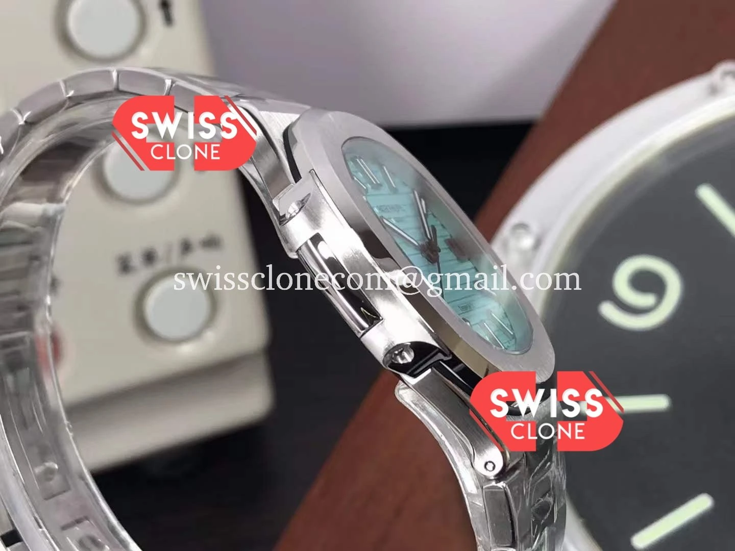 Patek Philippe Nautilus 5711 Tiffany Blue 904L 1:1 Super Clone - Clasp & Bracelet Finishing