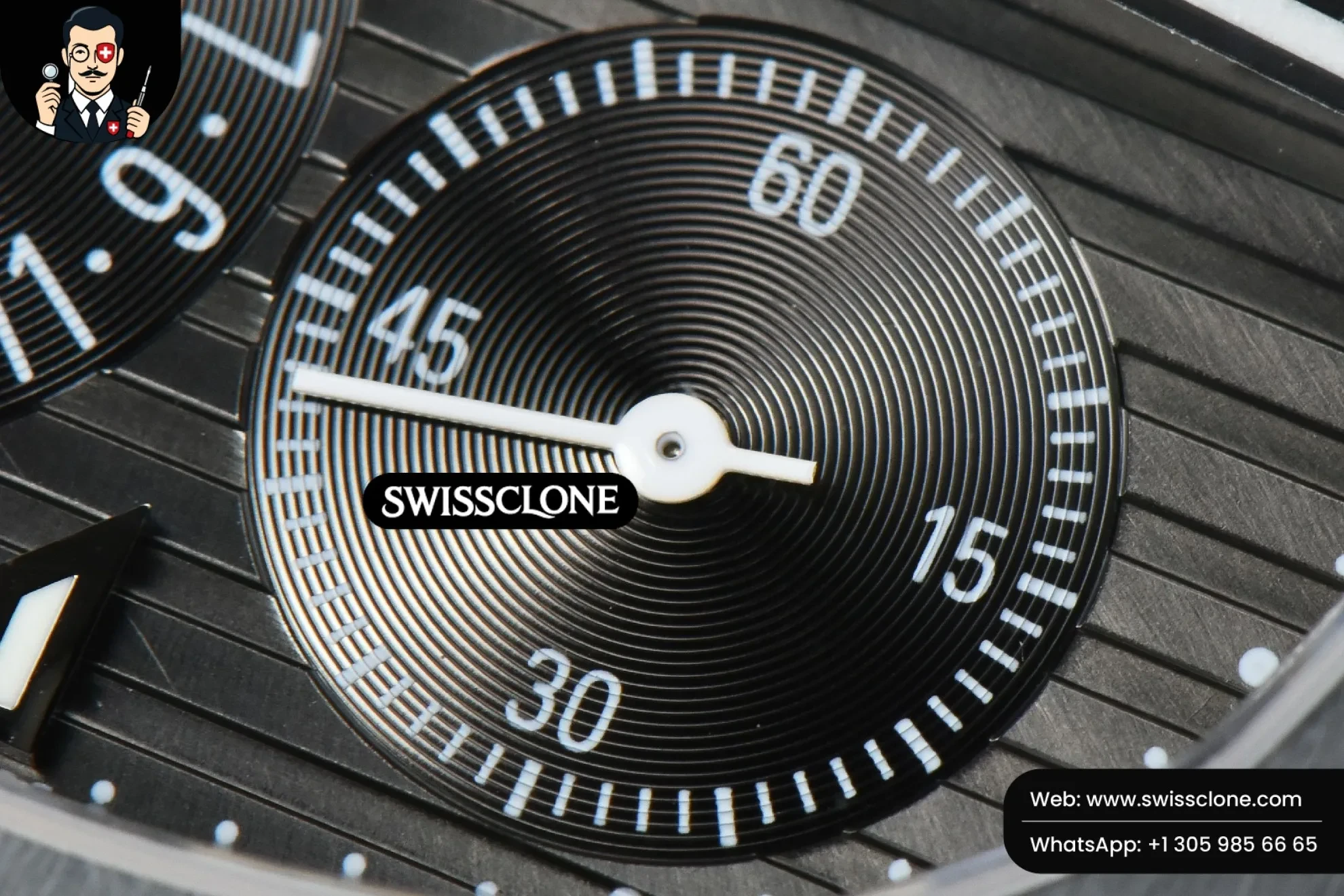 Patek Philippe Nautilus 5712 40mm Full Function Gray Dial 1:1 Super Clone - On-Wrist Presence View