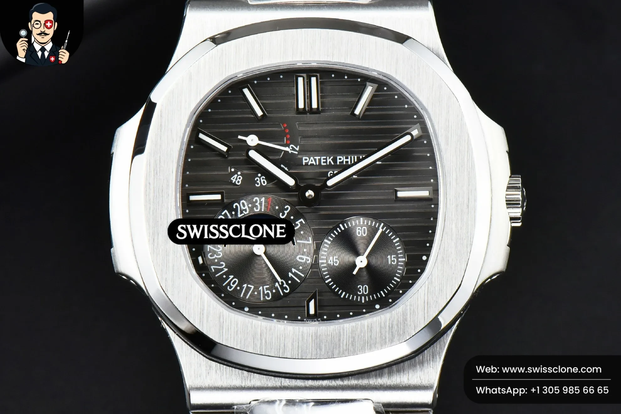 Patek Philippe Nautilus 5712 40mm Full Function Gray Dial