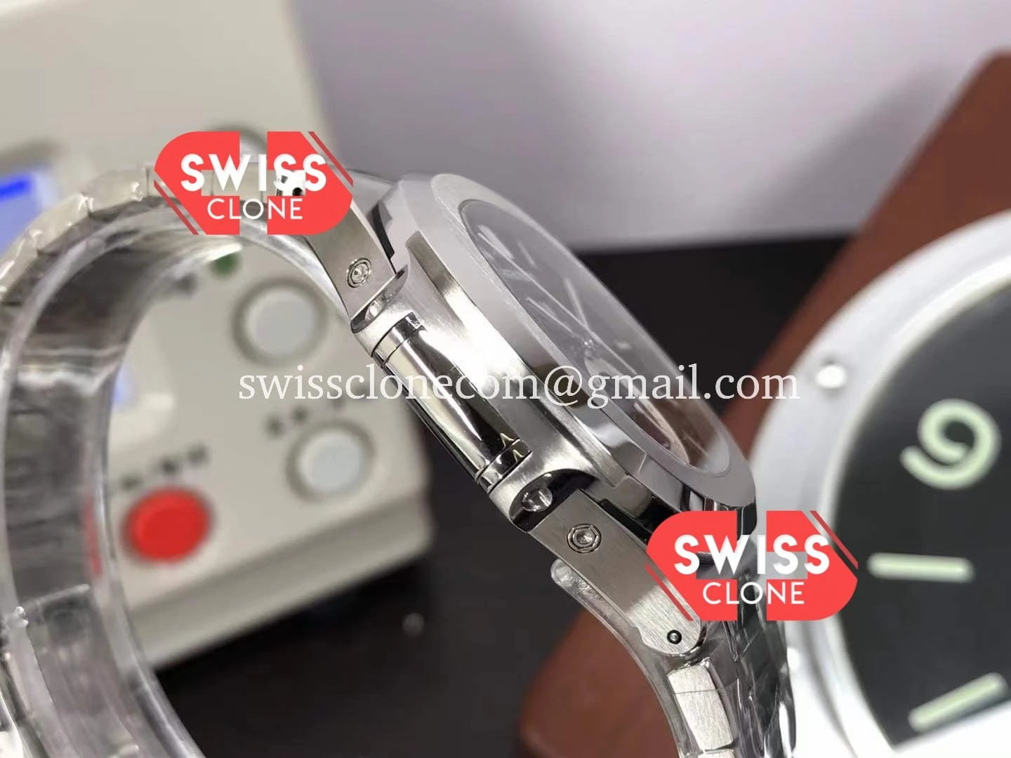 Patek Philippe Nautilus 5726A in Grey Dial 1:1 Super Clone - Lateral Case Thickness Profile