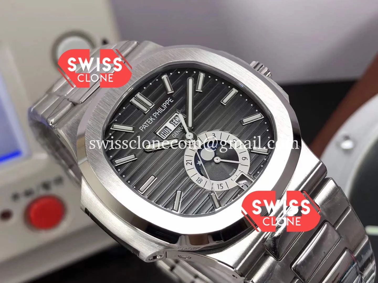 Patek Philippe Nautilus 5726A in Grey Dial 1:1 Super Clone - Clasp & Bracelet Finishing