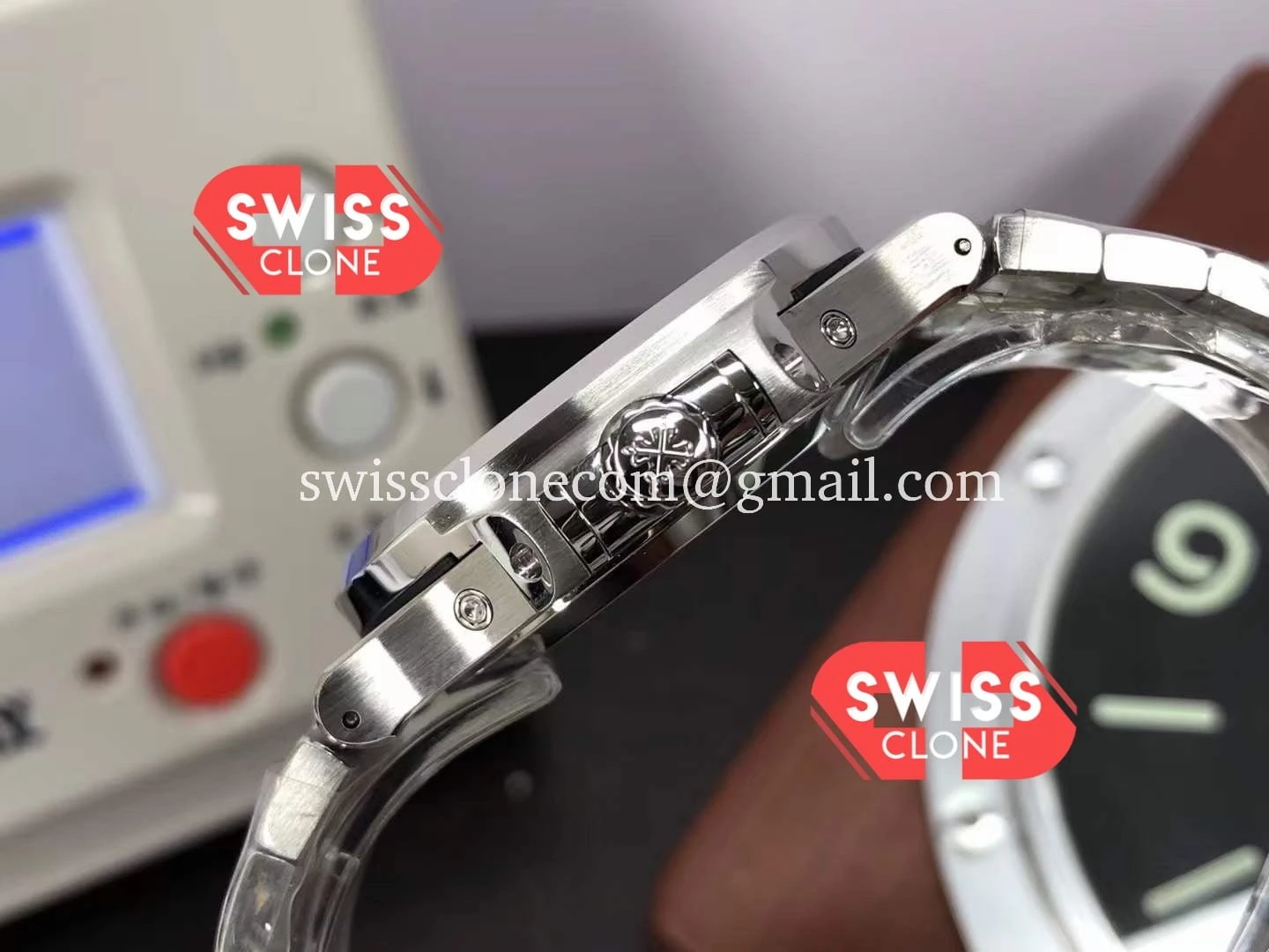 Patek Philippe Nautilus 5726A in Grey Dial 1:1 Super Clone - On-Wrist Presence View