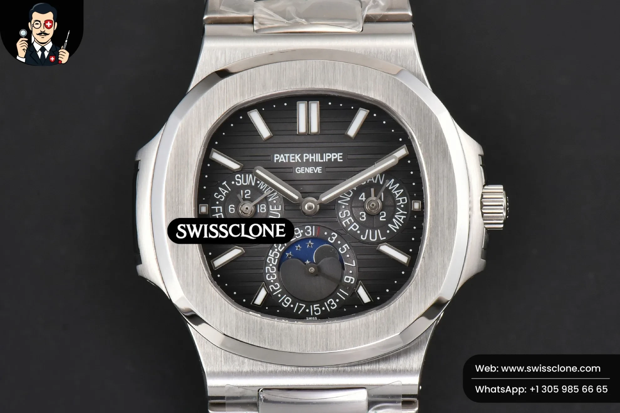 Patek Philippe Nautilus 5740 40mm Black Dial