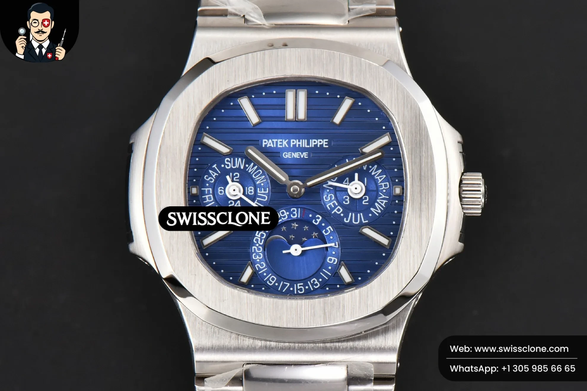 Patek Philippe Nautilus 5740 40mm Blue Dial