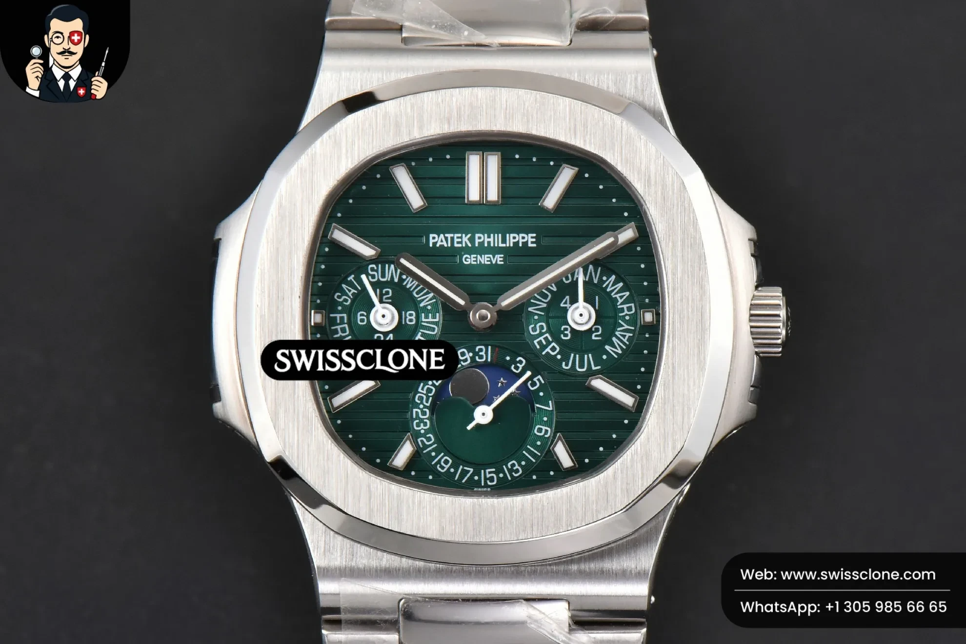 Patek Philippe Nautilus 5740 40mm Green Dial