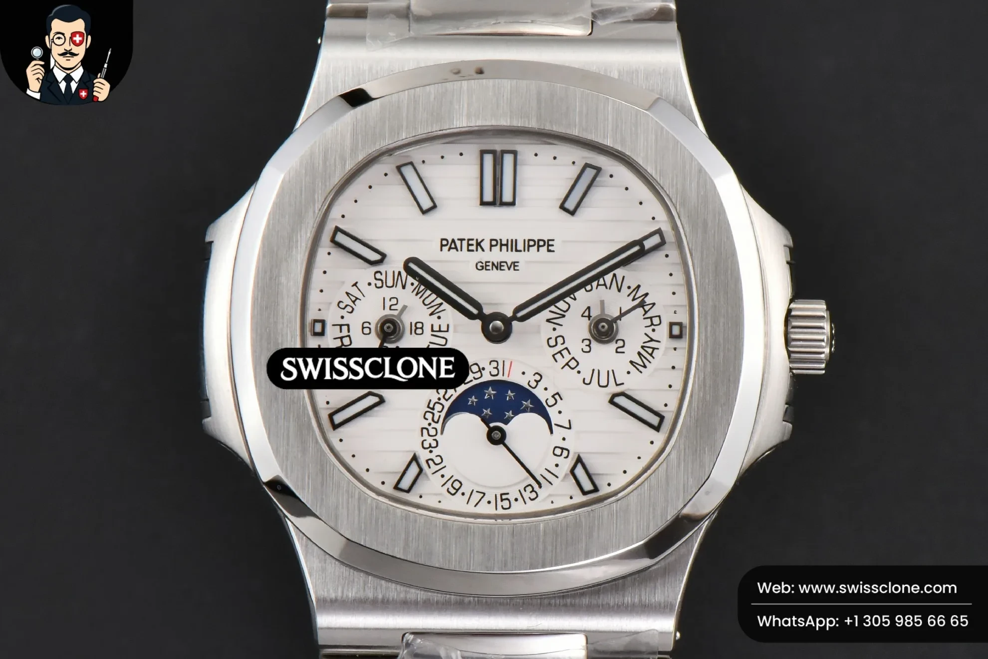 Patek Philippe Nautilus 5740 40mm White Dial