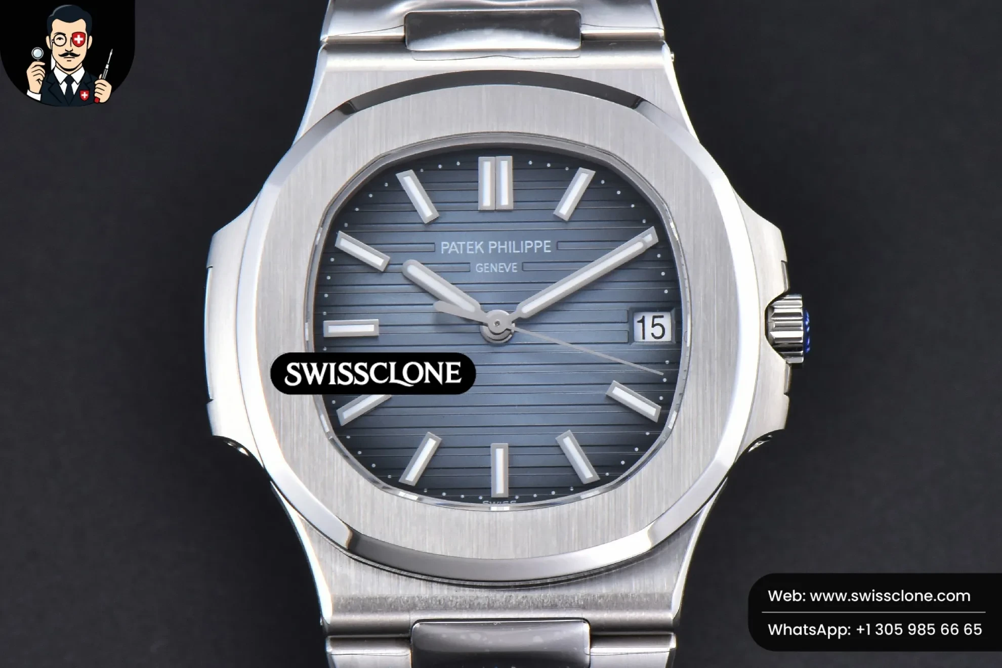 Patek Philippe Nautilus 5811 41mm 3KF Blue Dial