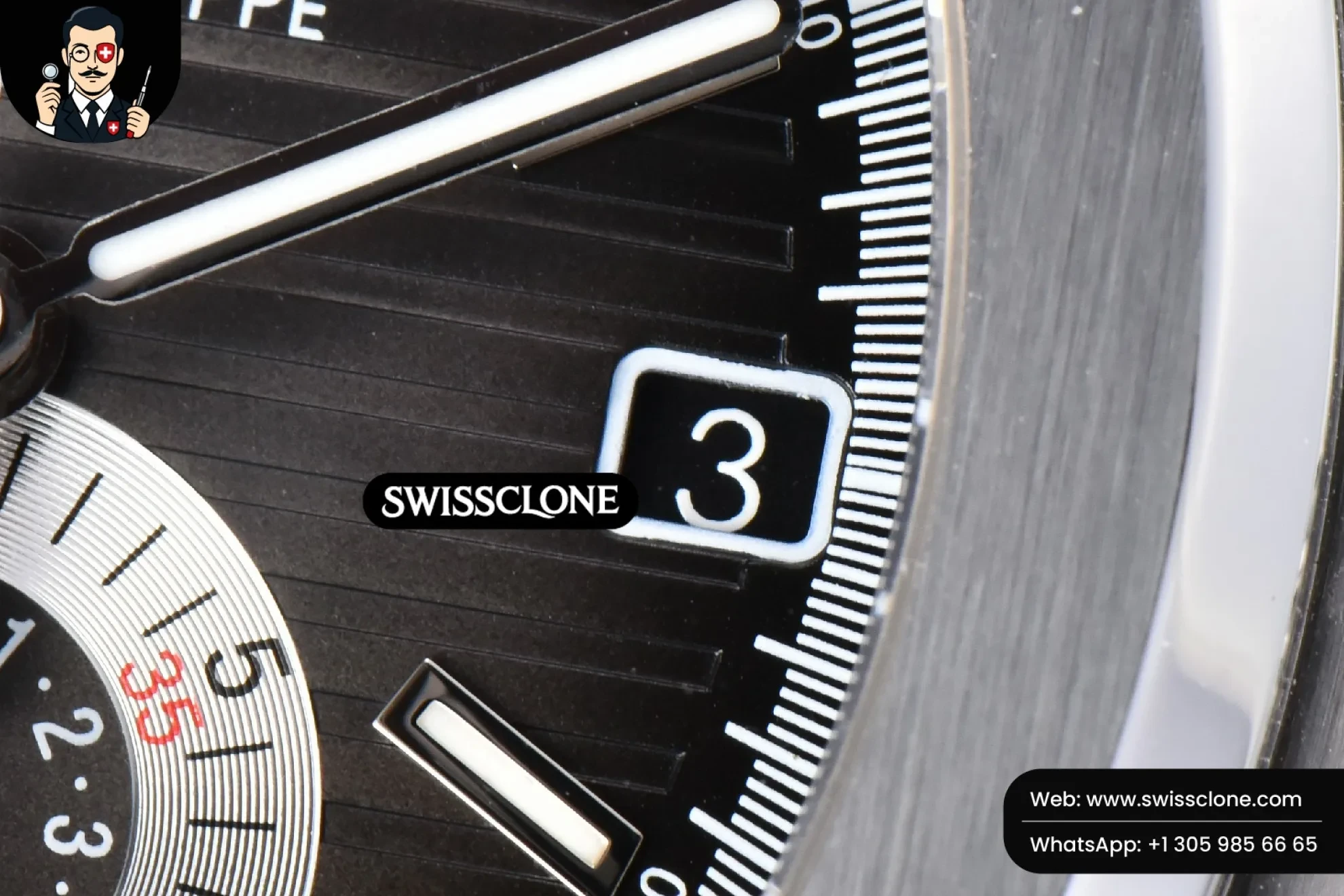 Patek Philippe Nautilus 5980 40.5mm Black Dial A28 520 1:1 Super Clone - On-Wrist Presence View