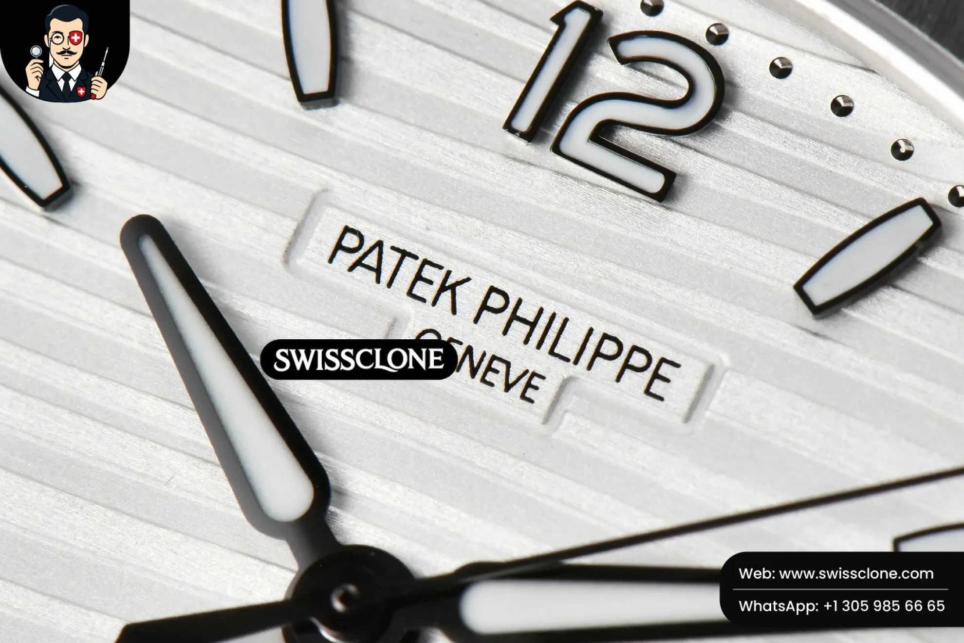 Patek Philippe Nautilus 7118 Ladies 3KF 35mm White Dial 3K Factory 1:1 Super Clone - Caseback & Cloned Calibre Movement