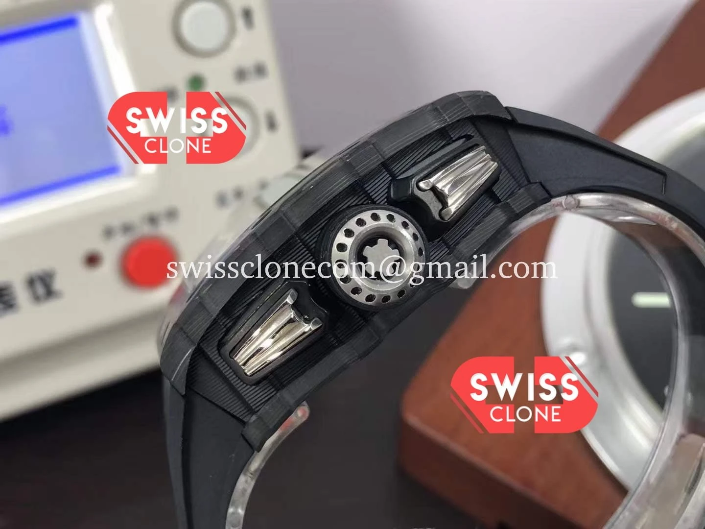 Richard Mille RM011 Felipe Massa Black Forged Carbon Case - Image 2