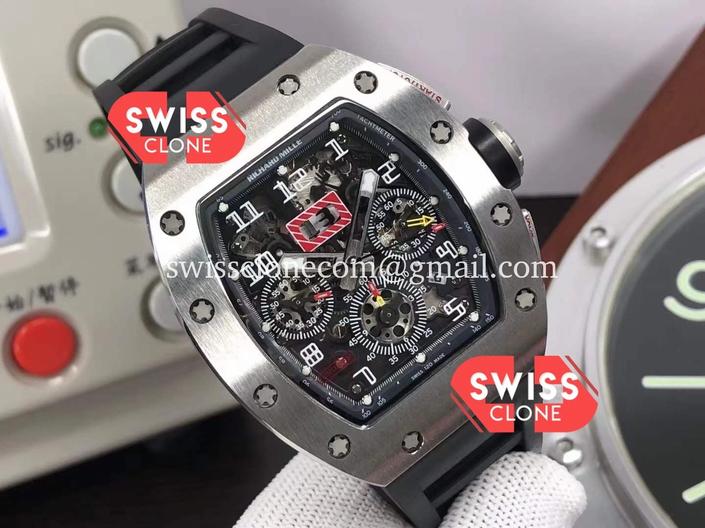 Richard Mille RM011-FM Felipe Massa One Piece Titanium Case - Image 2