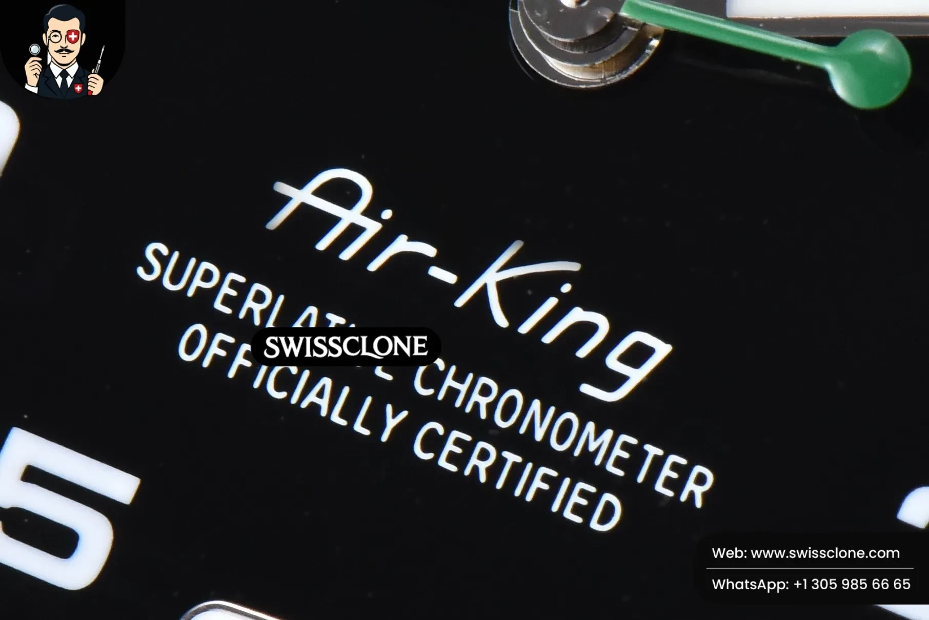 Rolex AirKing 126900 40mm Black Dial On 1:1 Super Clone - On-Wrist Presence View