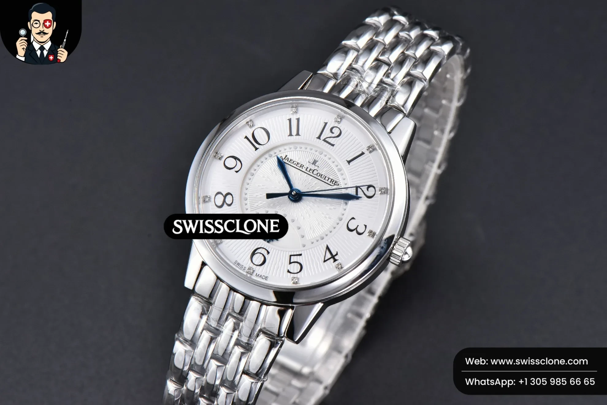 Rolex APSF Rendez Vous Night & Day 34mm White Textured Dial APS Factory 1:1 Super Clone - Clasp & Bracelet Finishing