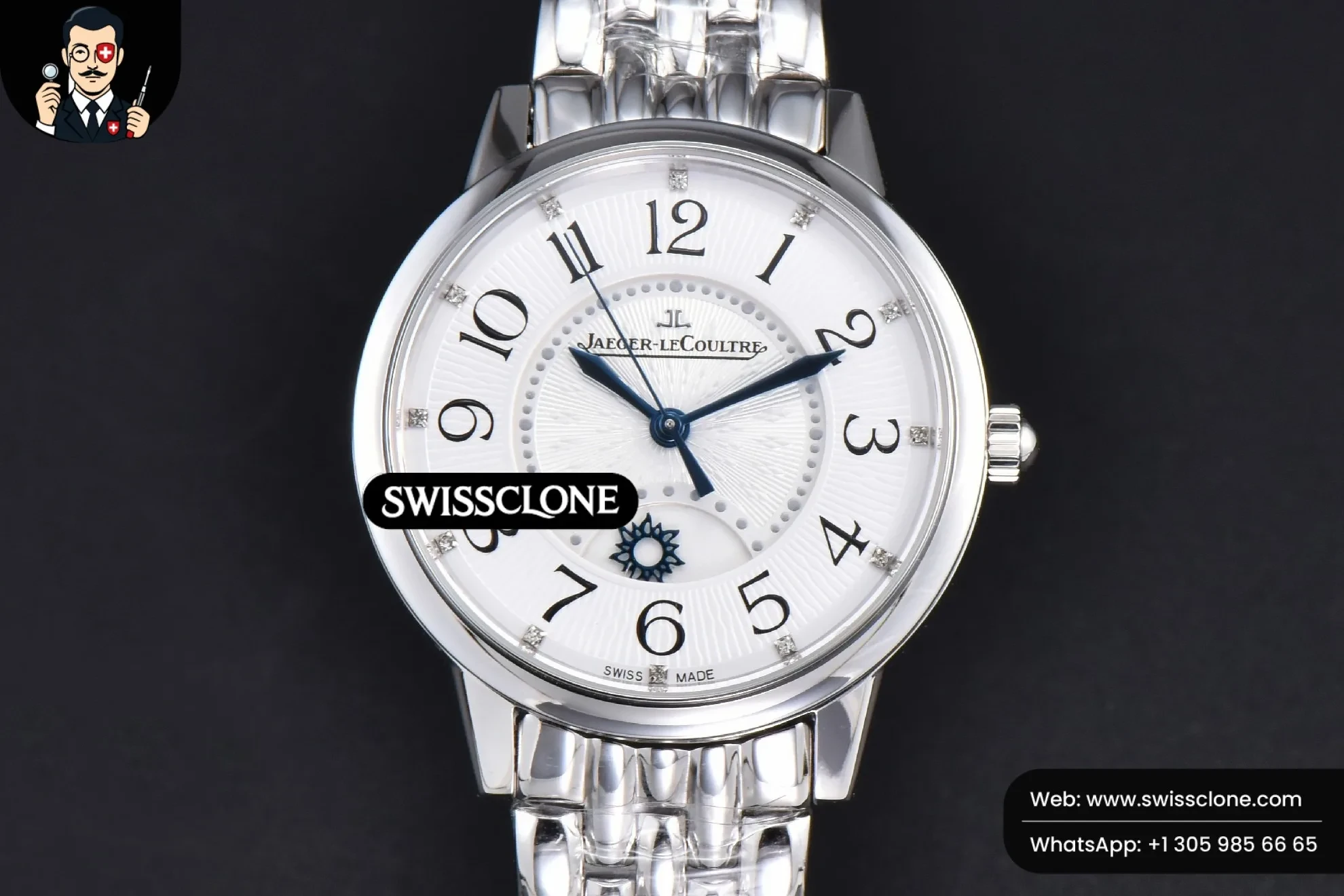APSF Rendez-Vous Night & Day 34mm White Textured Dial