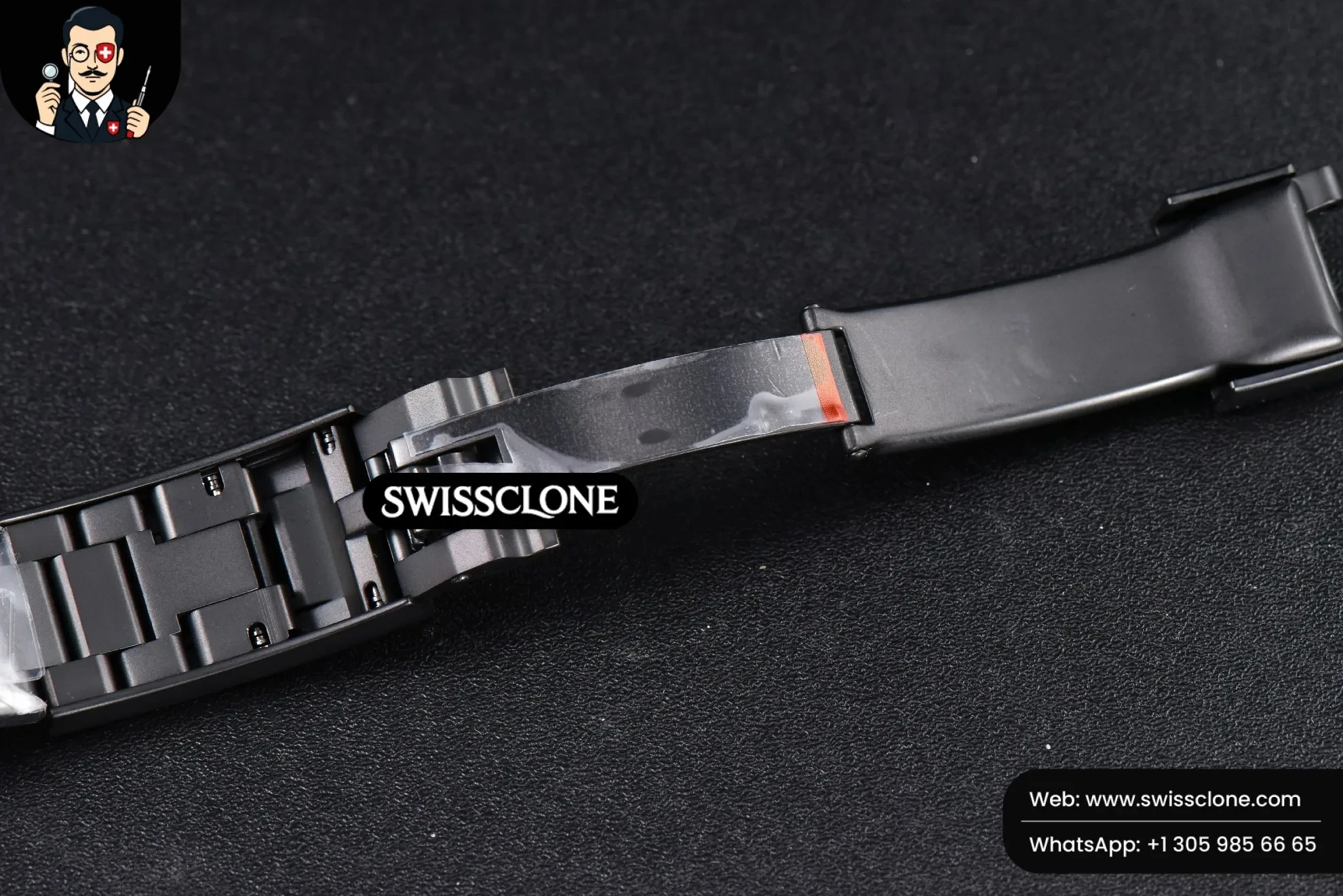 Rolex Blaken Submariner 116610 LN IPKF Red Hand Red Text PVD 1:1 Super Clone - On-Wrist Presence View
