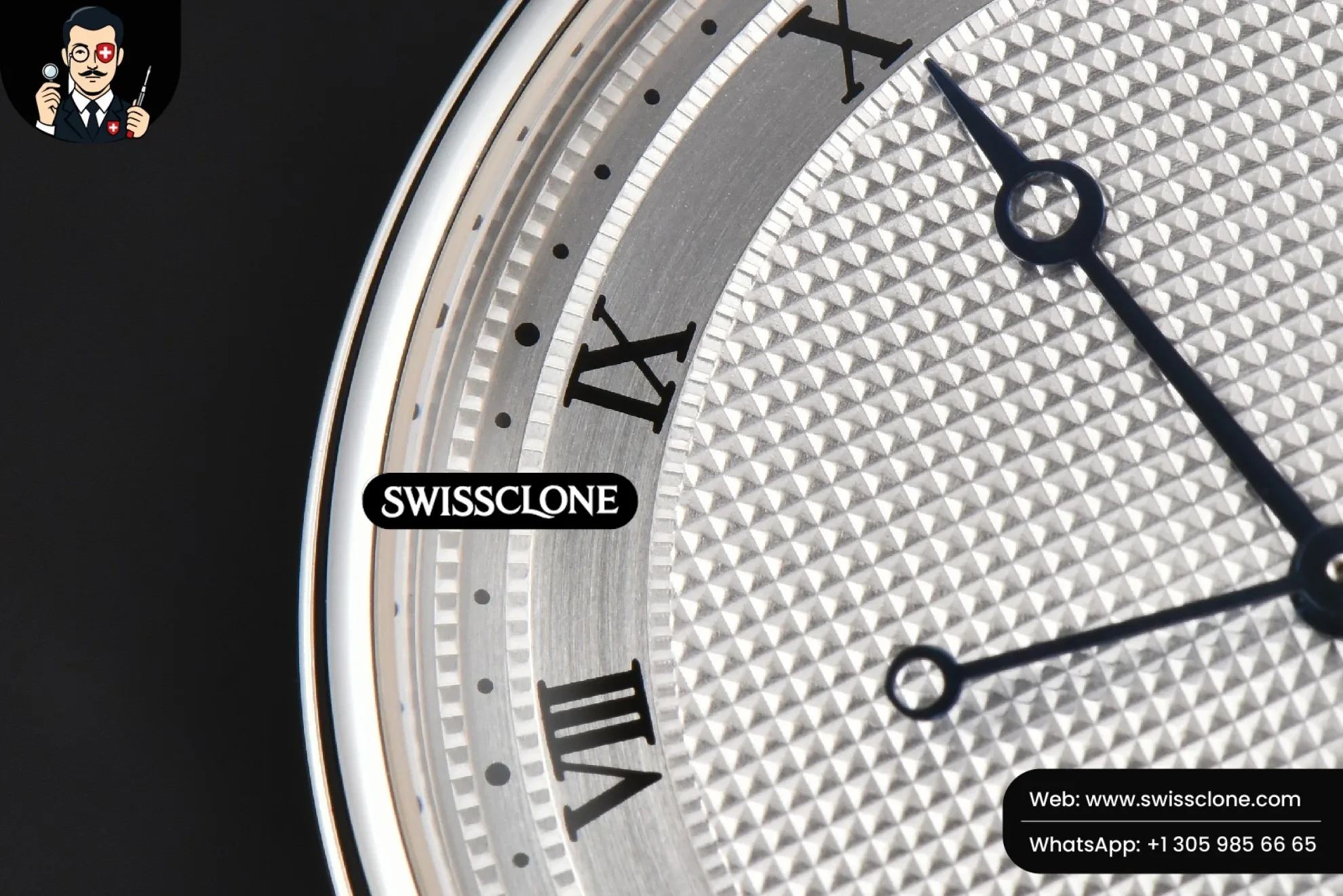 Rolex Breguet Classique 5177 40.5mm LTF White Dots Dial Roma Marker Black Leather MY9015 1:1 Super Clone - Caseback & Cloned Calibre Movement