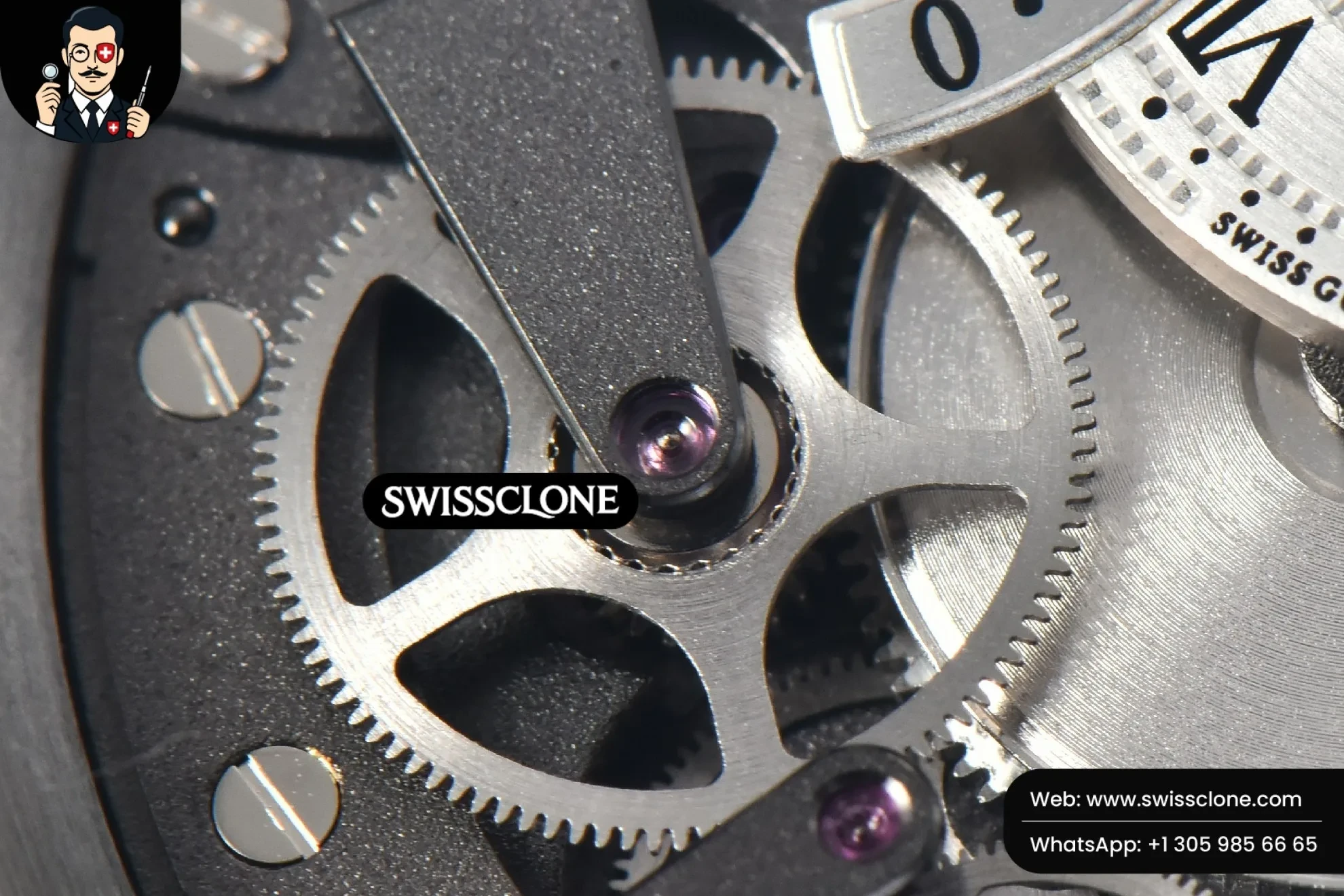 Rolex Breguet Tradition 7097BB 40mm Gray Dial White Subdial Black Leather 1:1 Super Clone - Lateral Case Thickness Profile