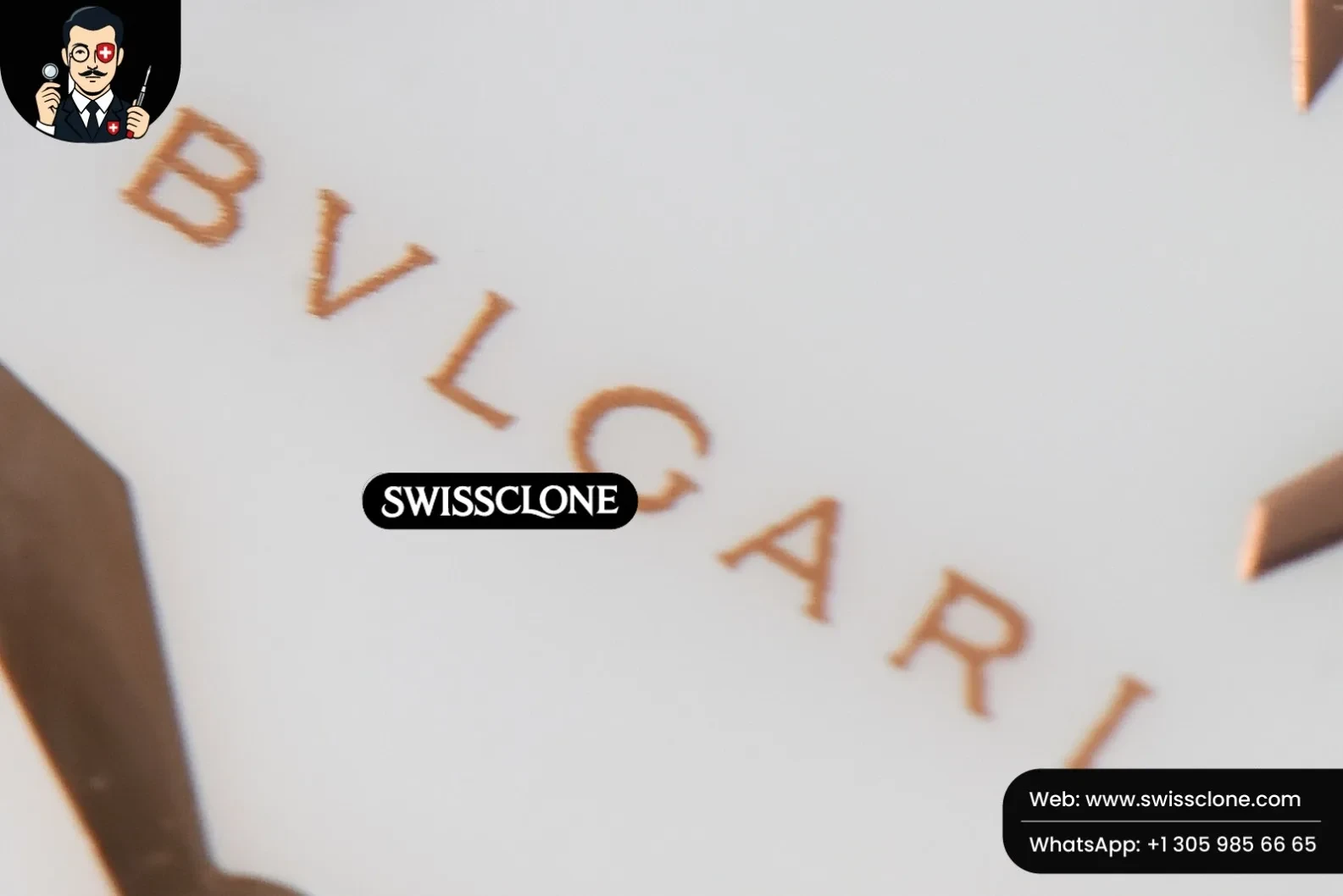 Bvlgari Serpenti Spiga 35mm Polycyclic White Ceramic White Dial Quartz (SW-23818) 1:1 Super Clone - Clasp & Bracelet Brushed Finishing