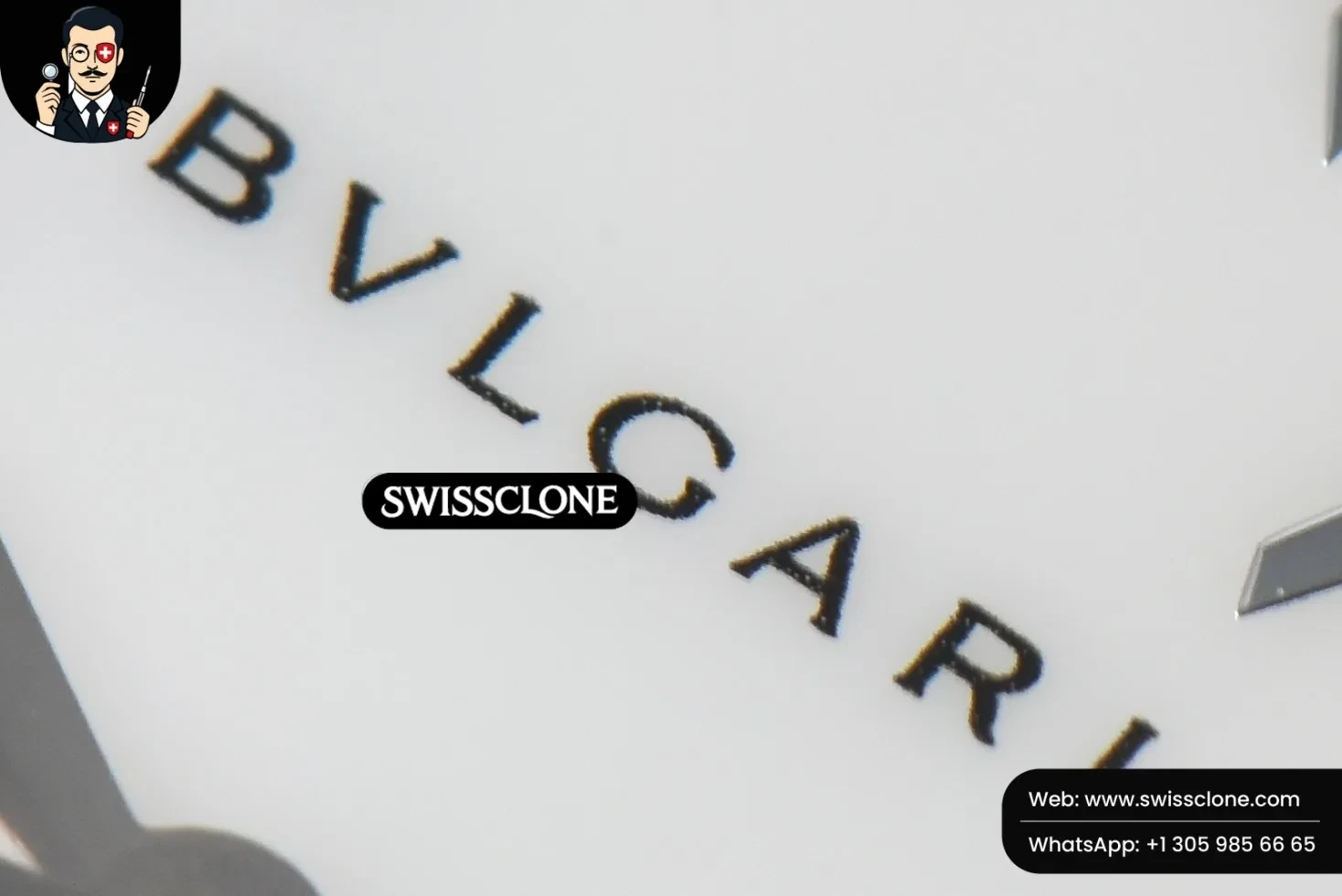 Rolex Bvlgari Serpenti Spiga 35mm Polycyclic White Ceramic White Dial Quartz 1:1 Super Clone - Clasp & Bracelet Finishing