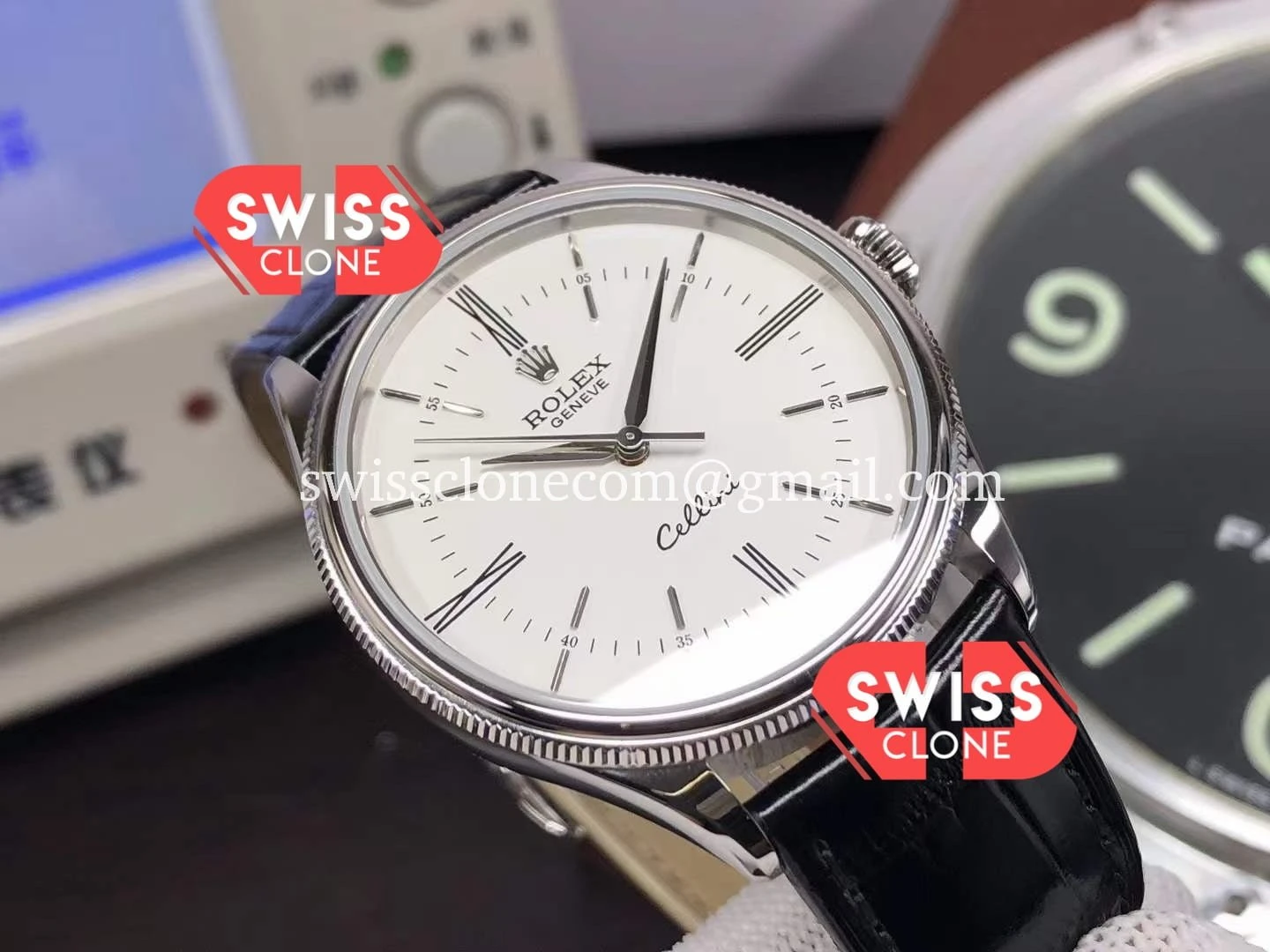 Rolex Cellini Time Ref 50509 Steel White Dial 1:1 Super Clone - Clasp & Bracelet Finishing