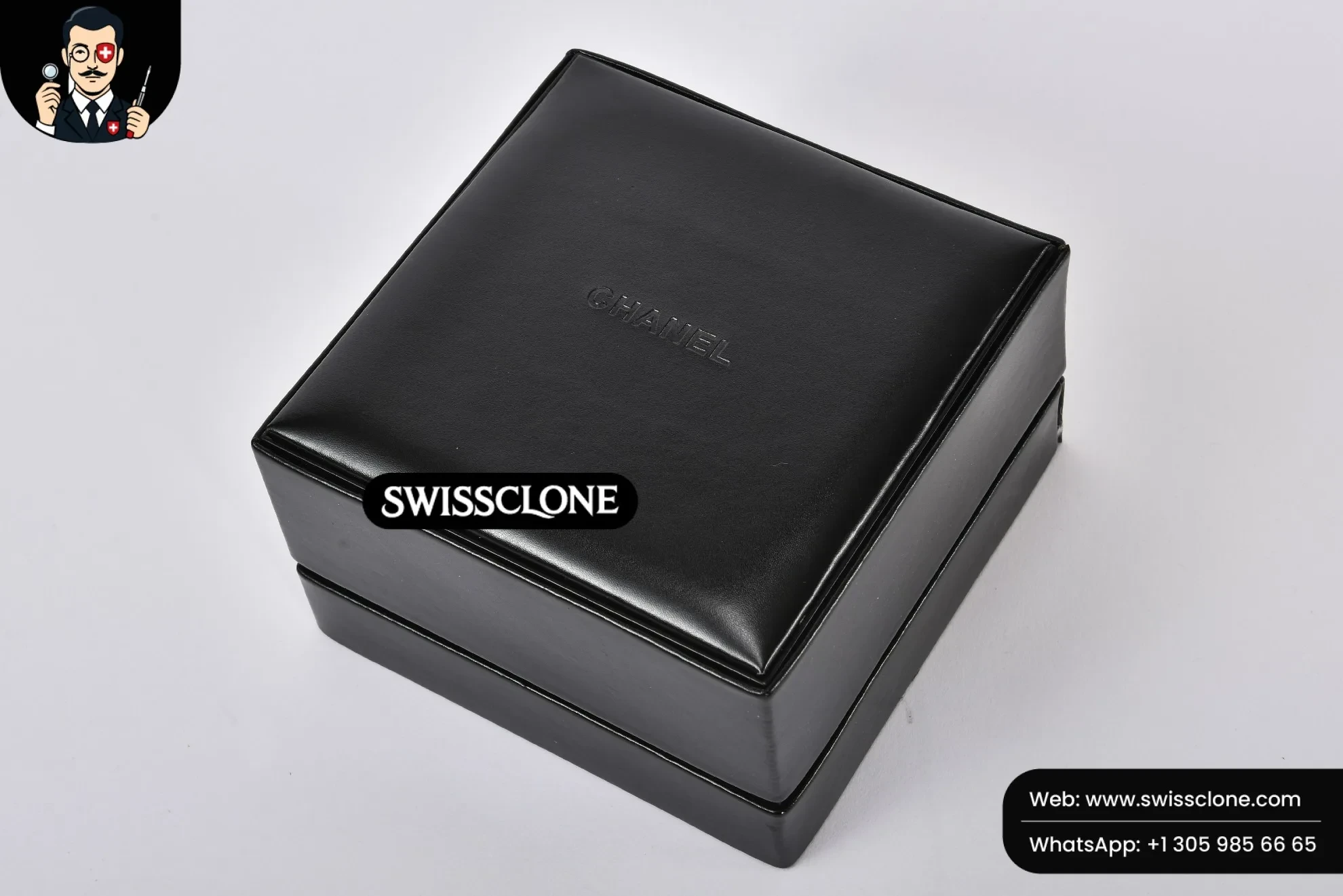 Rolex Chanel Box And Papers 1:1 Super Clone - Caseback & Cloned Calibre Movement