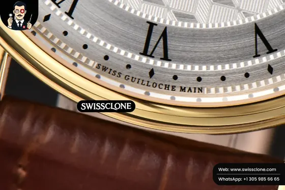 Rolex Classique 5177 38.5mm LTF White Textured Dial Roma Marker Brown Leather MY9015 1:1 Super Clone - On-Wrist Presence View
