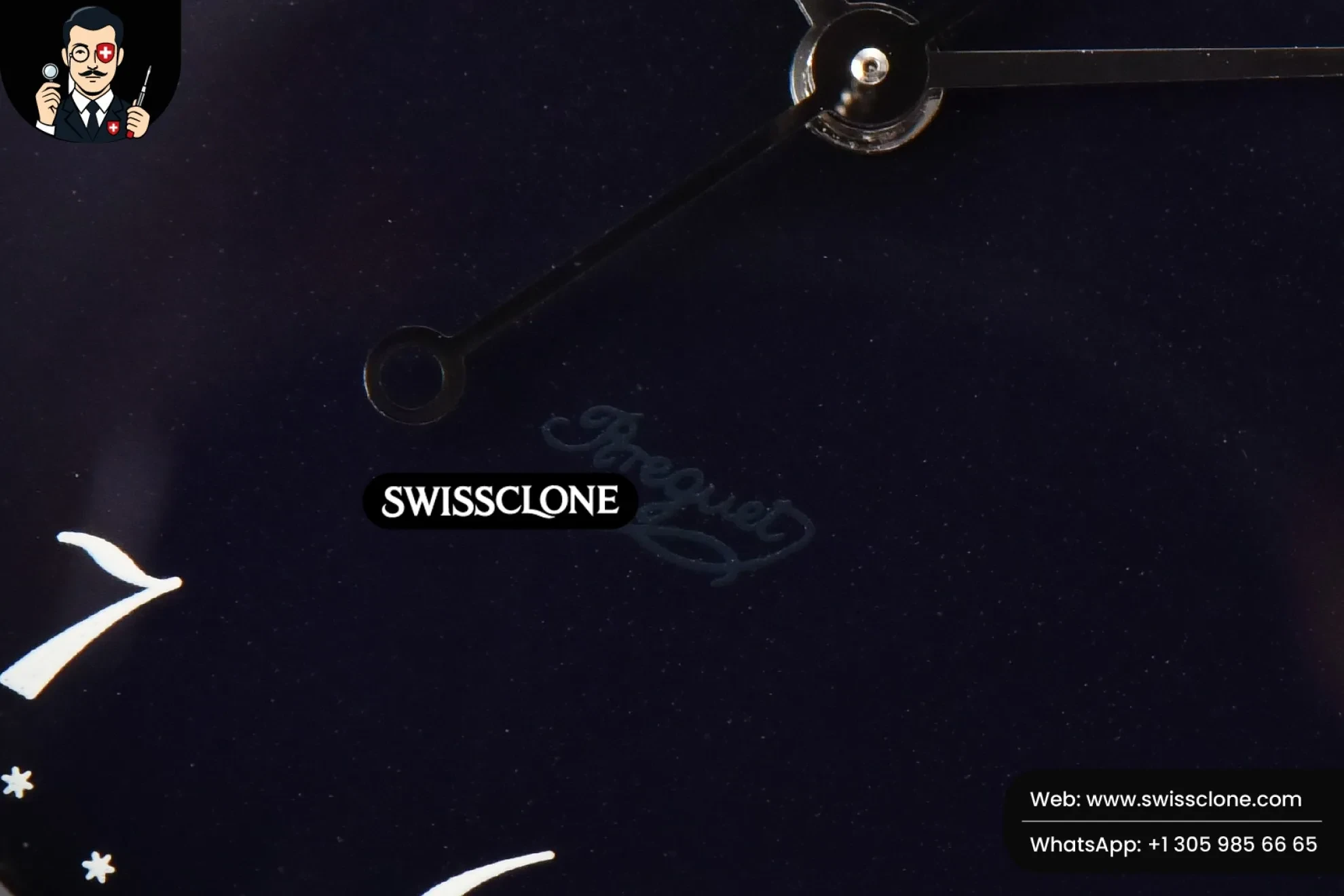 Rolex Classique 5177 40.5mm LTF Black Dial Digital Marker Blue Leather MY9015 1:1 Super Clone - On-Wrist Presence View