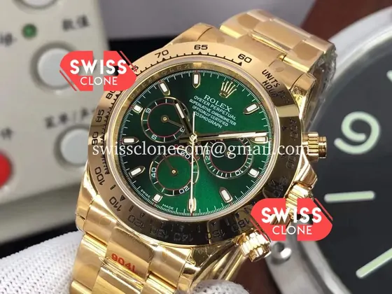Rolex Cosmograph Daytona 116508 Yellow Gold Original 1:1 Super Clone - Clasp & Bracelet Finishing