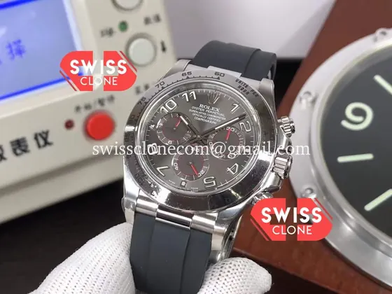 Rolex Cosmograph Daytona 116519 Grey Dial Cal.4130 1:1 Super Clone - Clasp & Bracelet Finishing